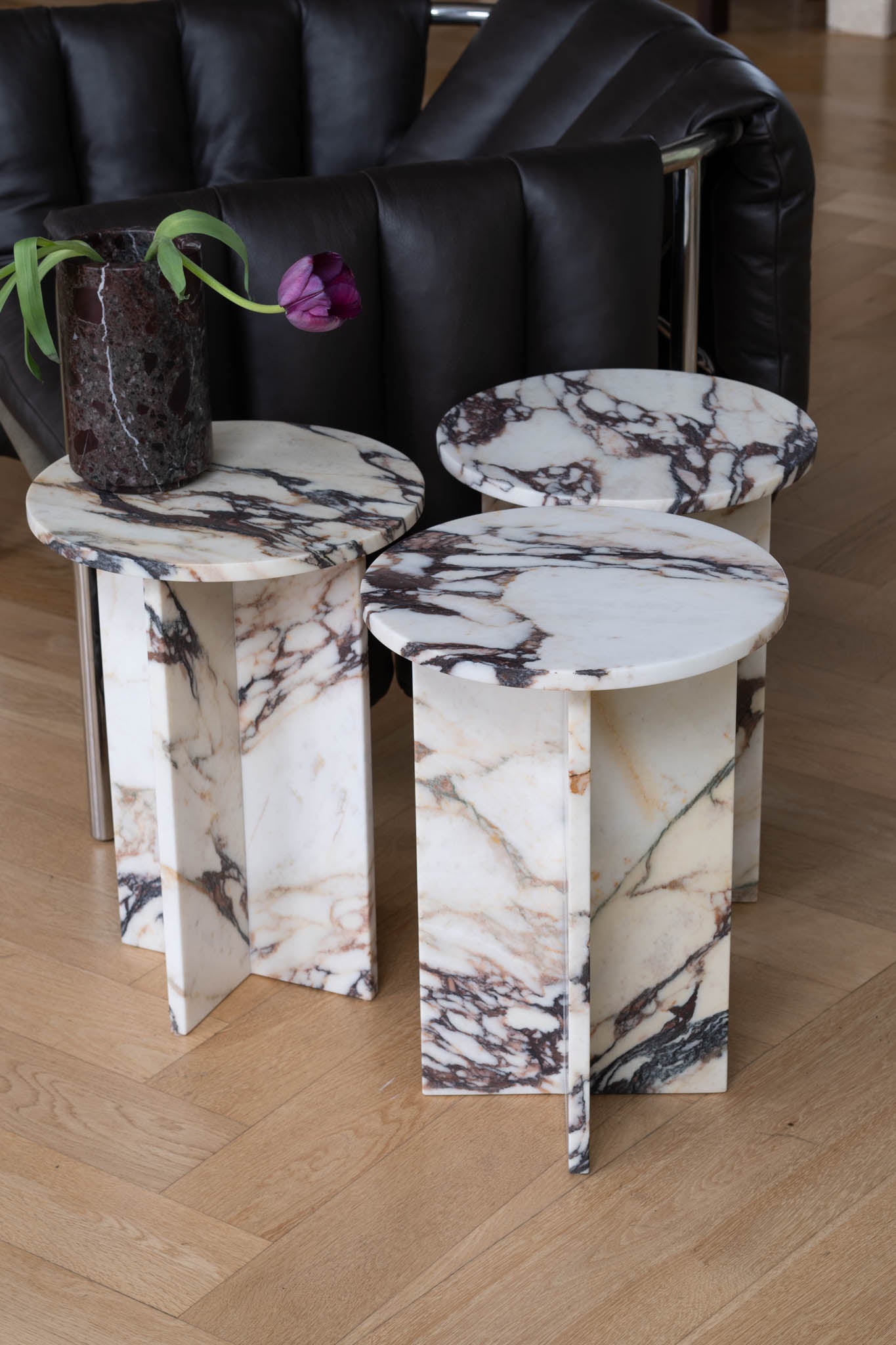 Striking Calacatta Viola back in the spotlight