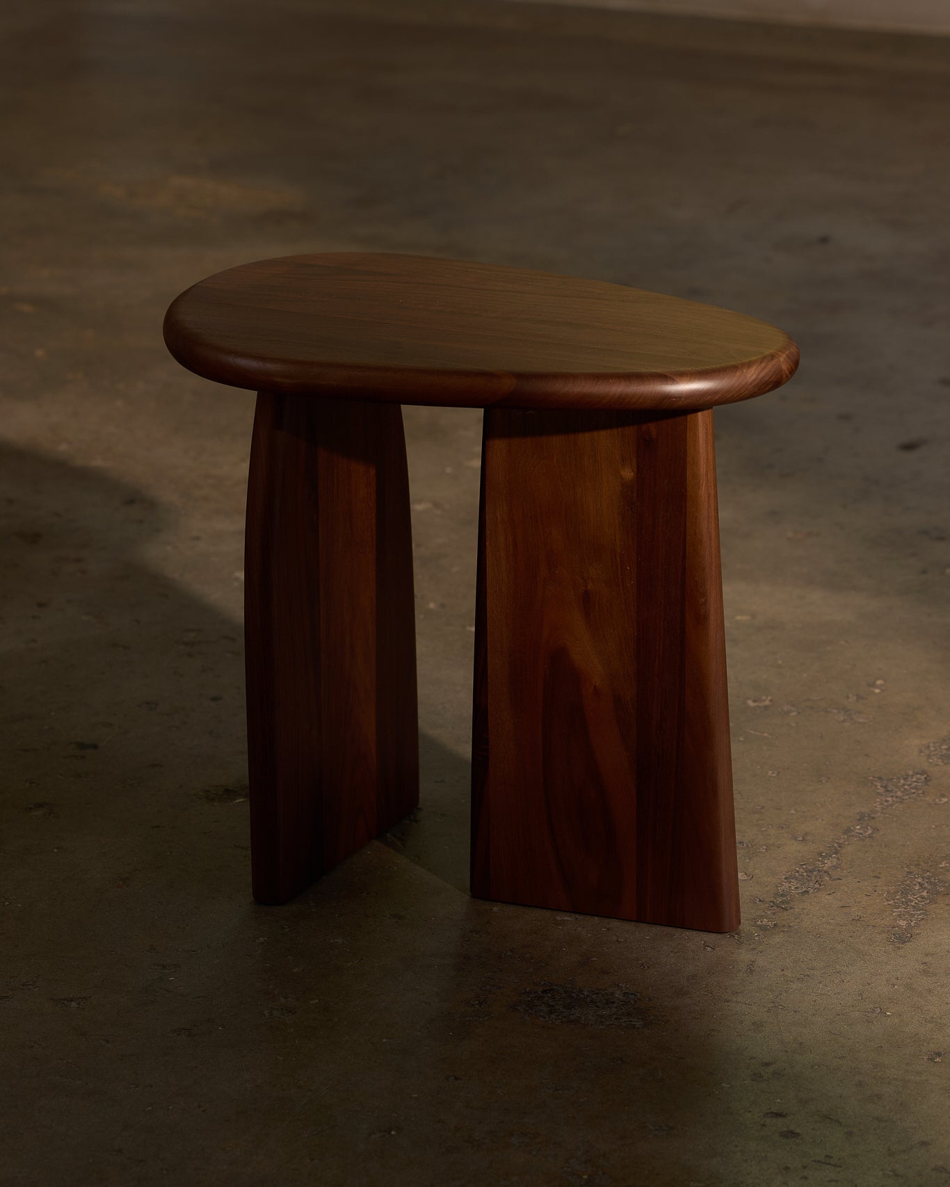 Beau Walnut Side Table
