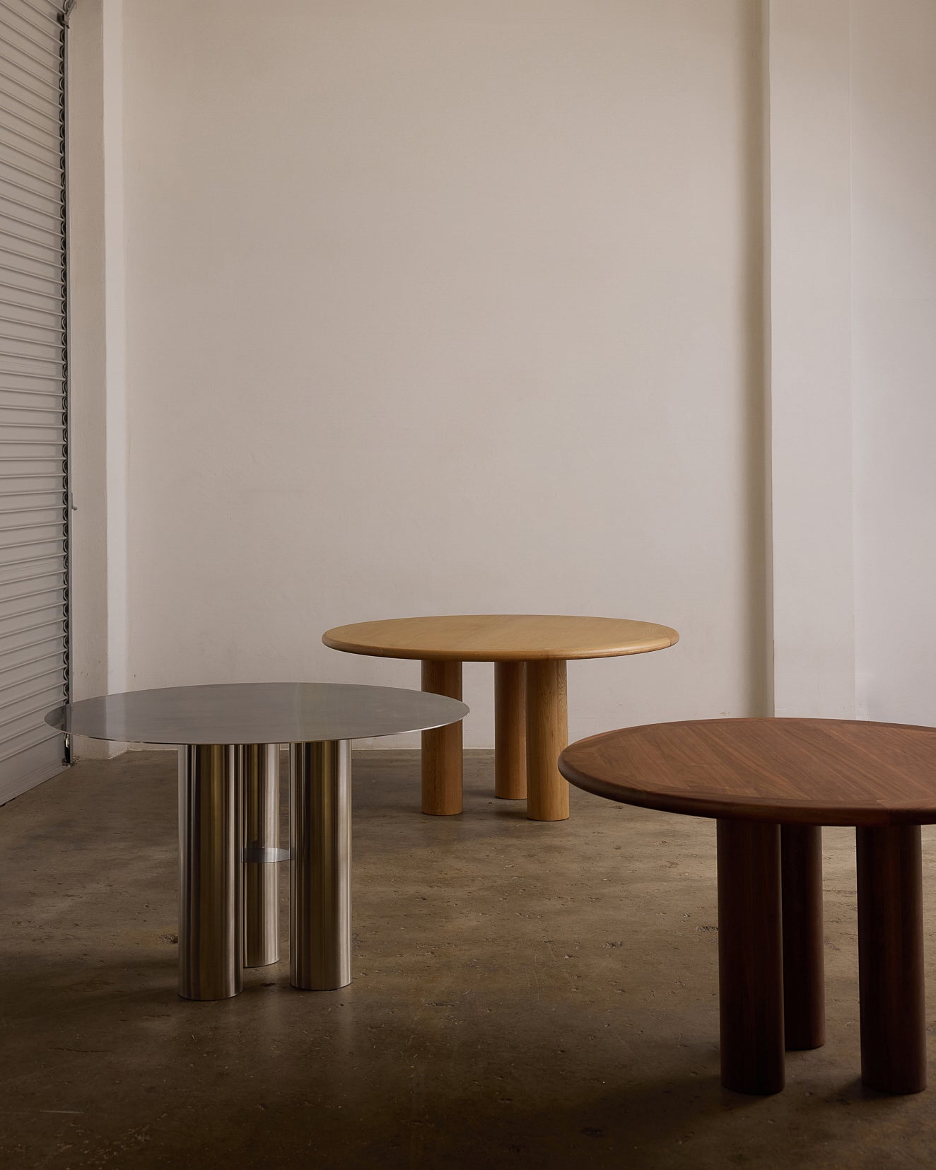 Elio Round Dining Table Oak 150