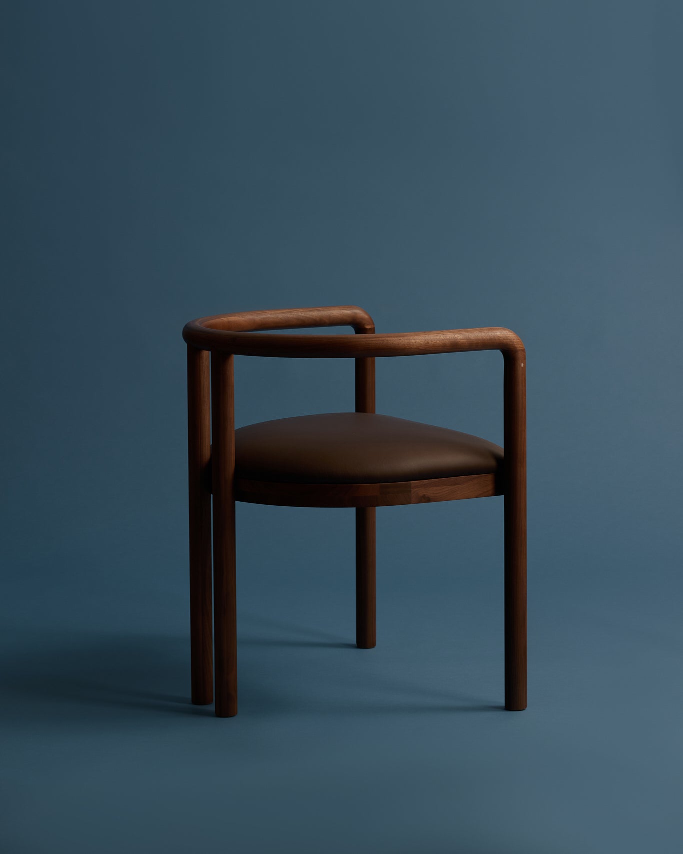 Elio Chocolate Walnut Dining Chair Chair