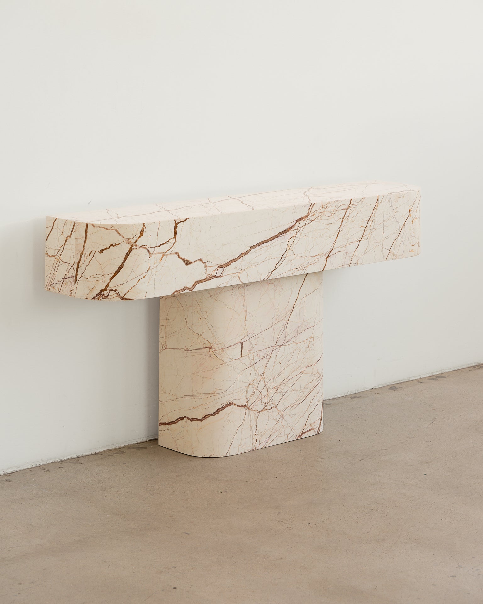 Butter Console Honeycomb