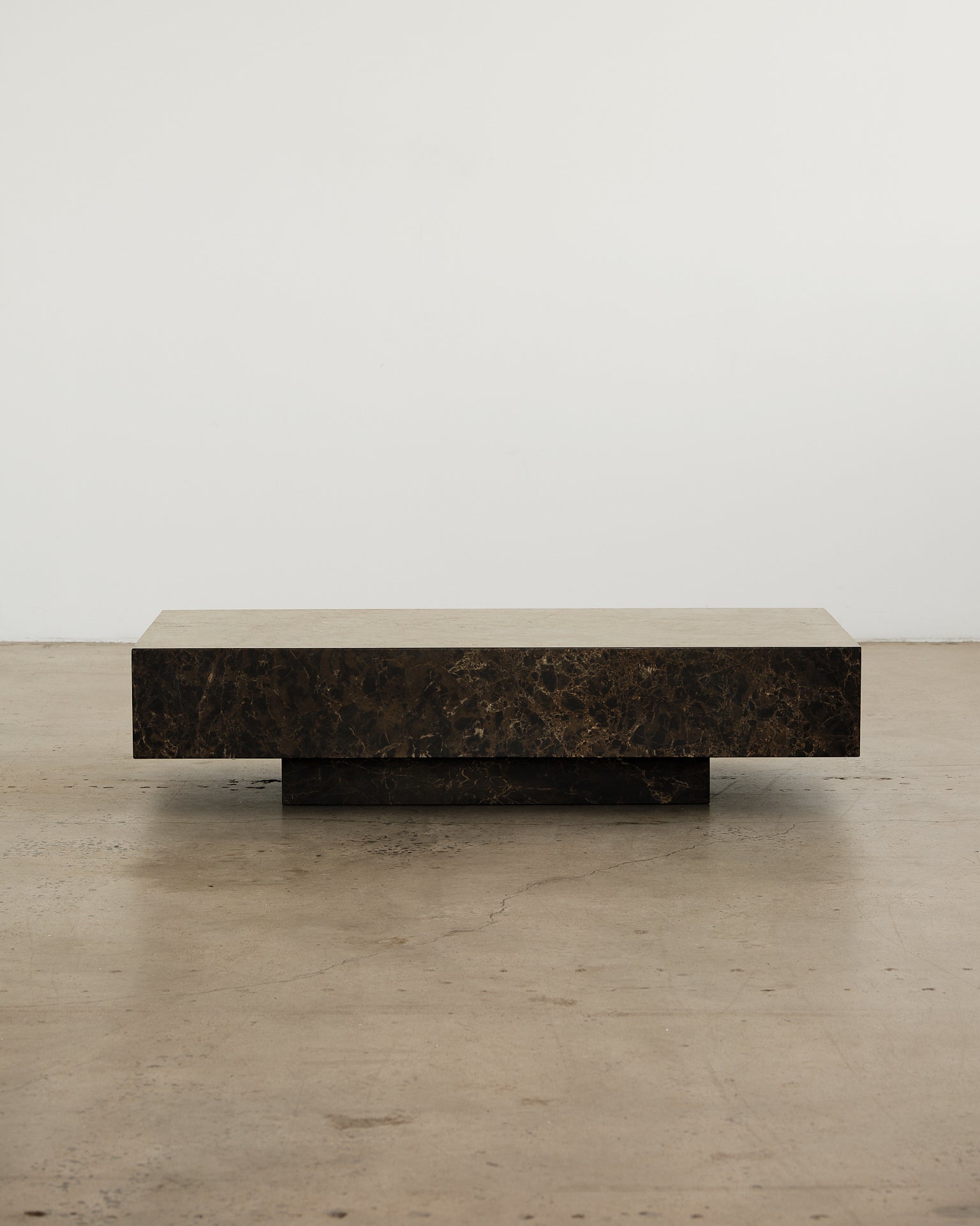 Butter Large Coffee Table Chocolate