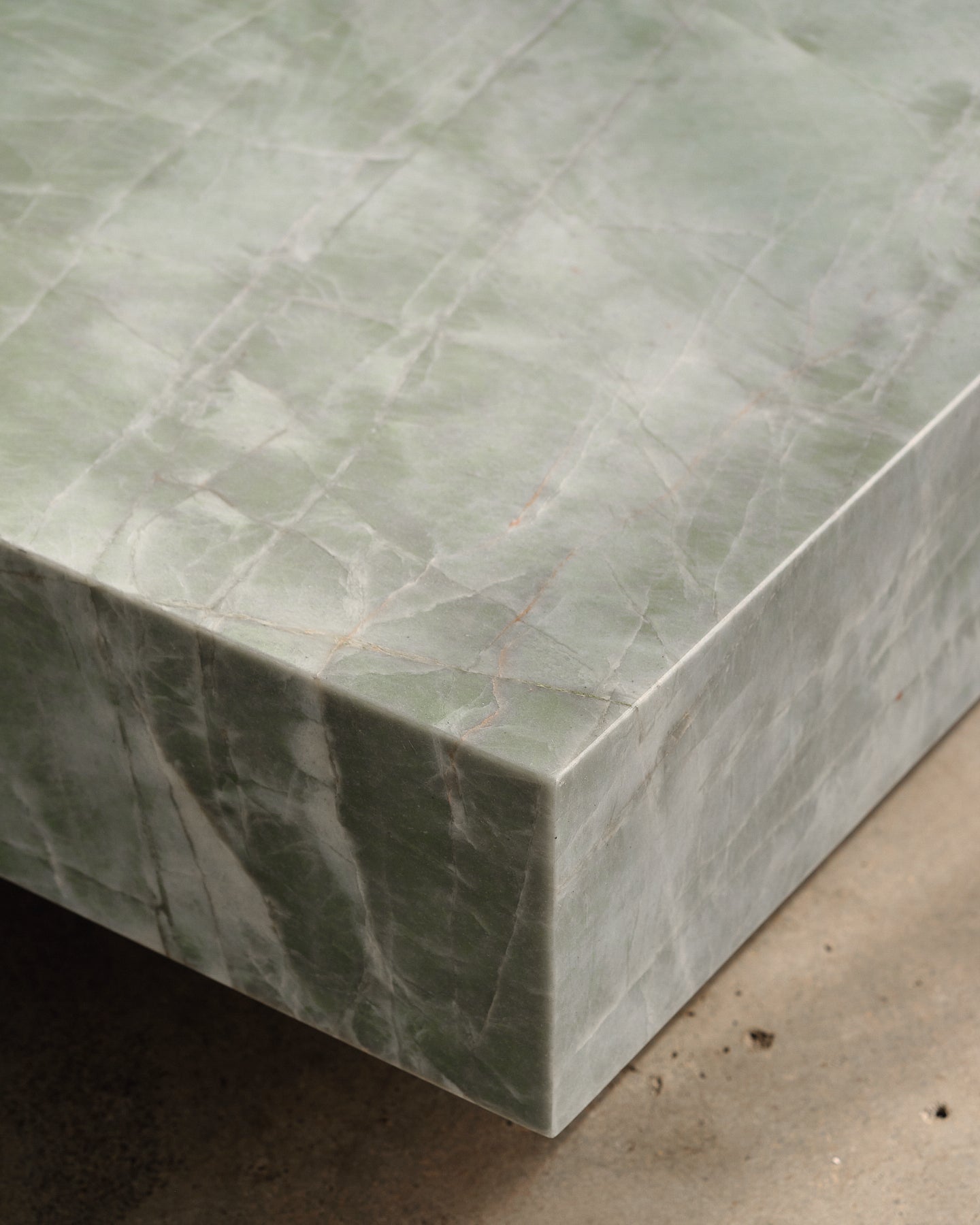 Butter Large Coffee Table Esmeralda Quartzite