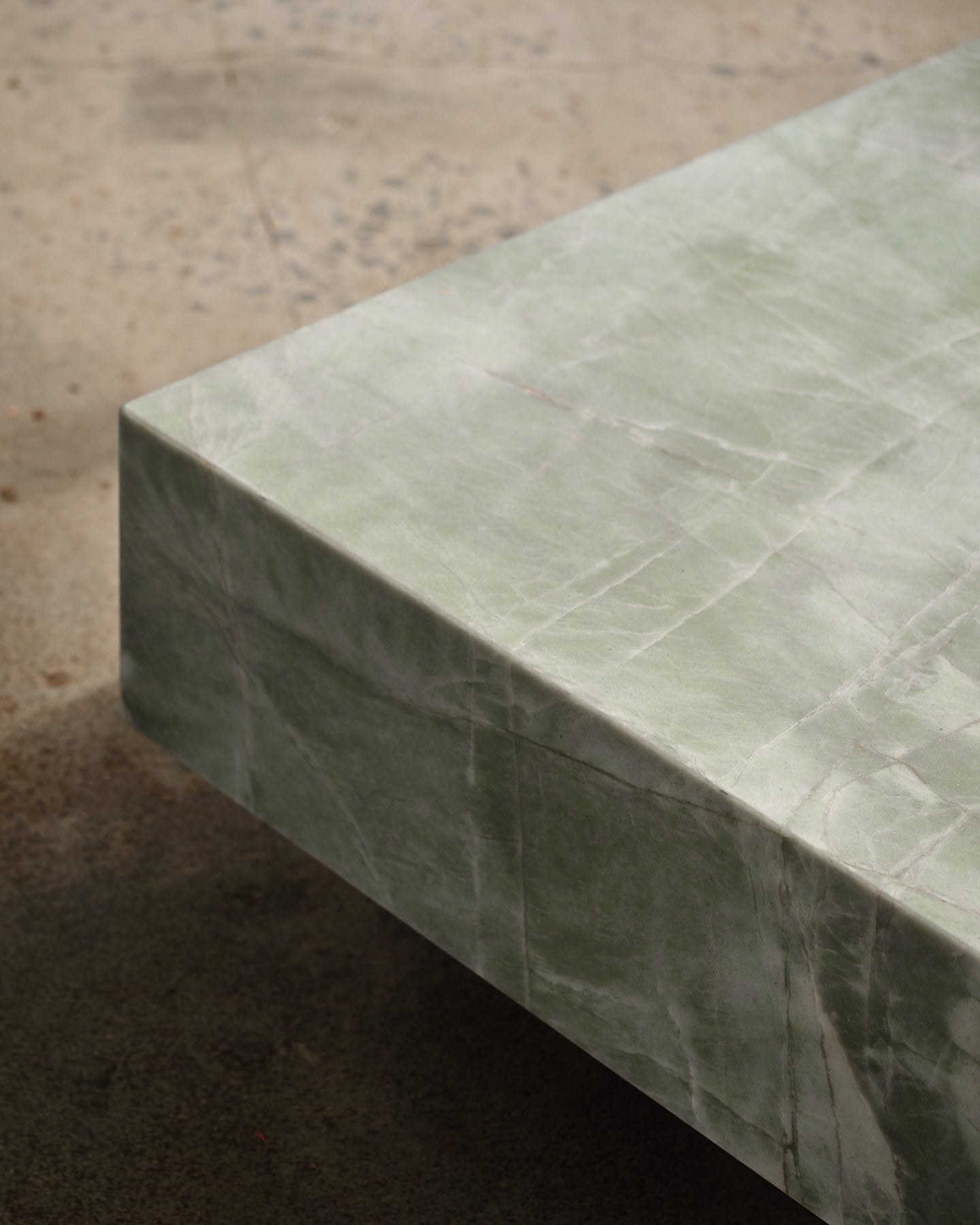 Butter Large Coffee Table Esmeralda Quartzite