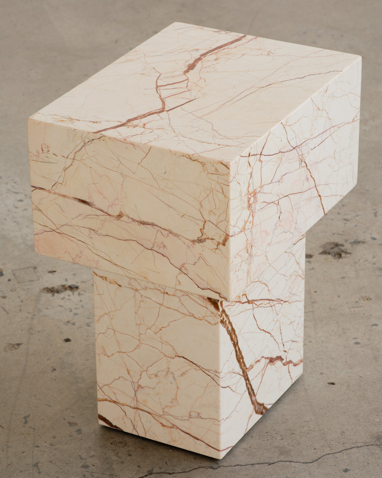 Butter Side Table Honeycomb Side Table