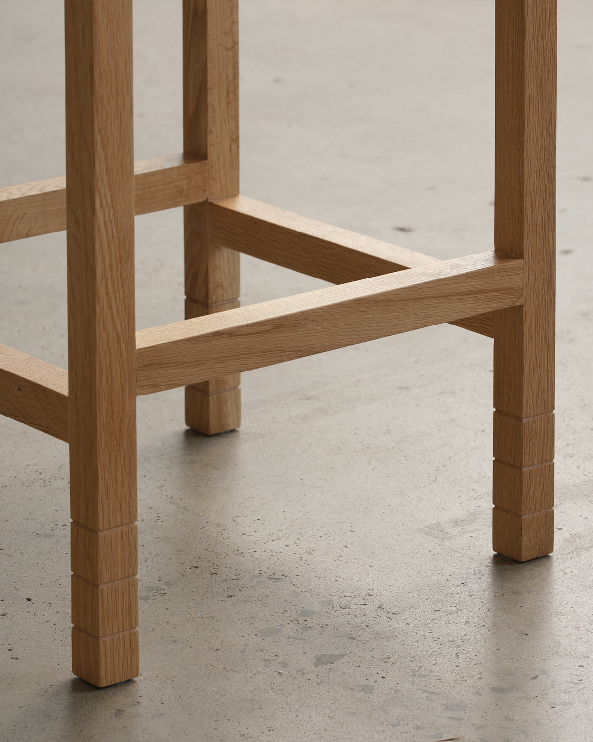 Carlo Oak Bar Stool