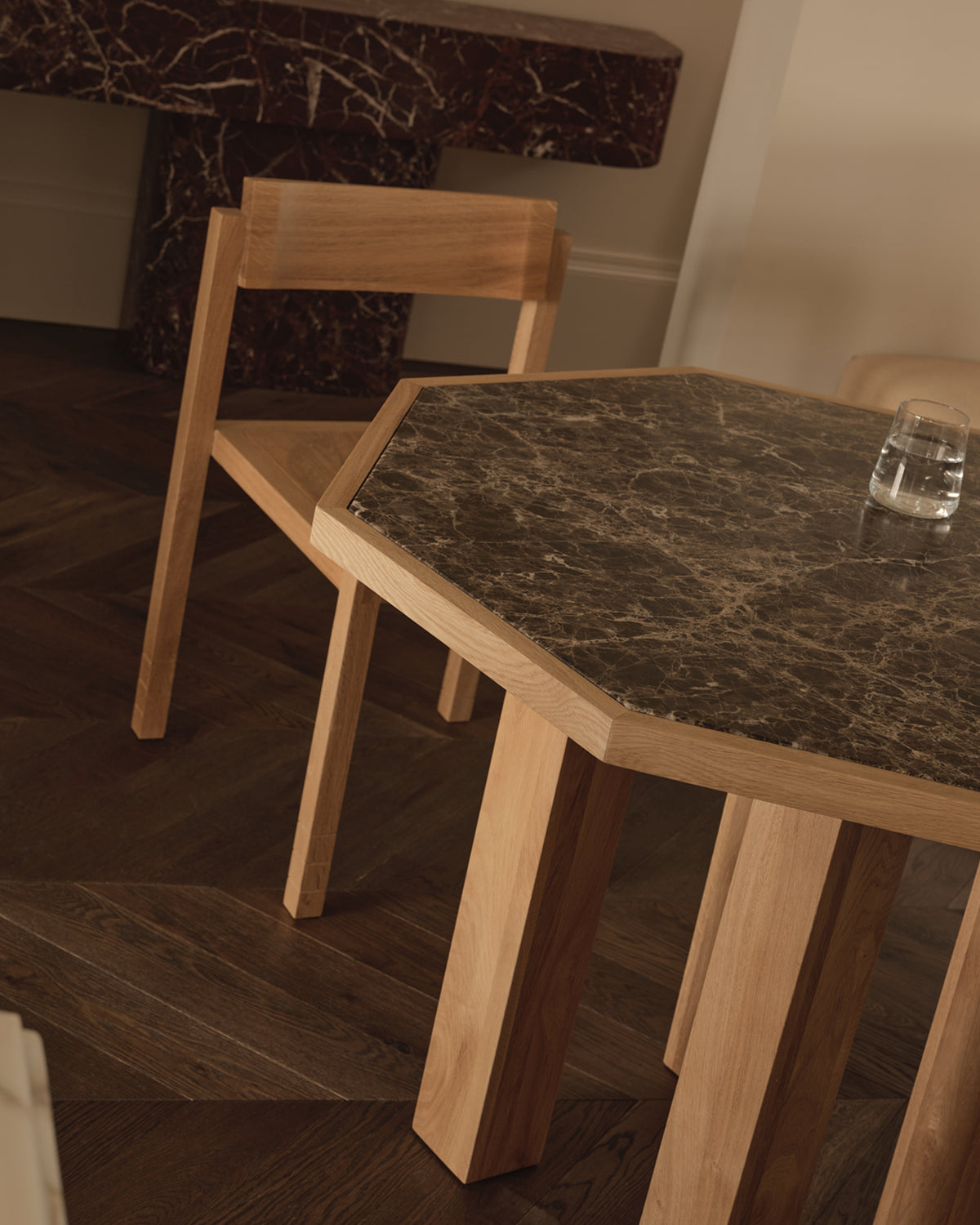 Carlo Oak Chocolate 120 Dining Table