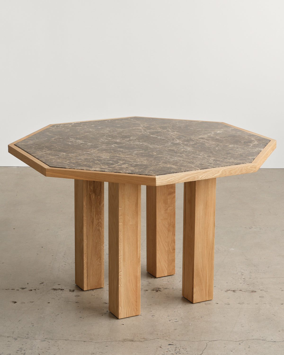 Carlo Oak Chocolate 120 Dining Table
