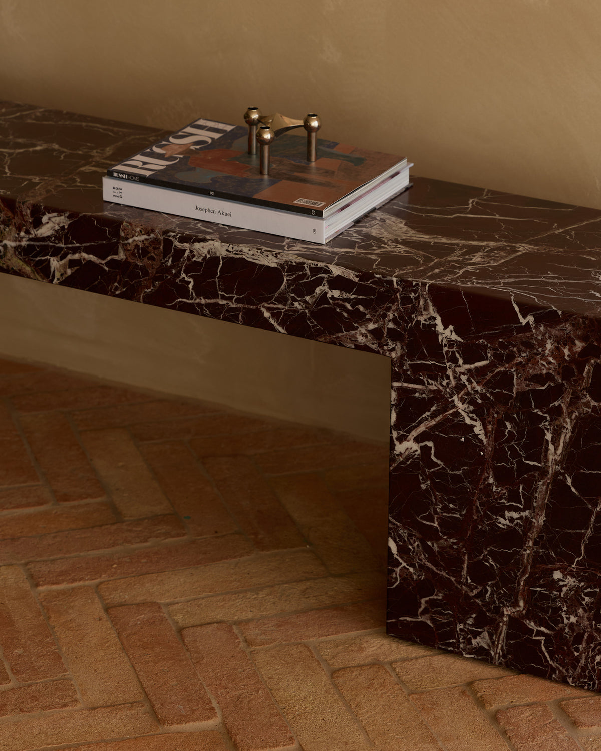 Cookie Abstract Rosa Levanto Low Console