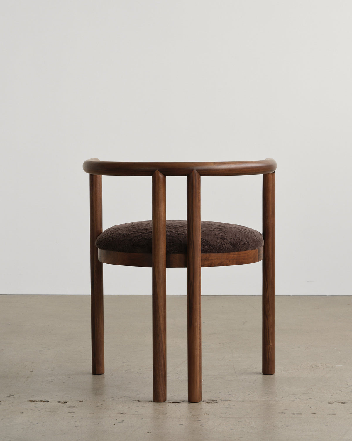 Elio Walnut Carob Dining Chair