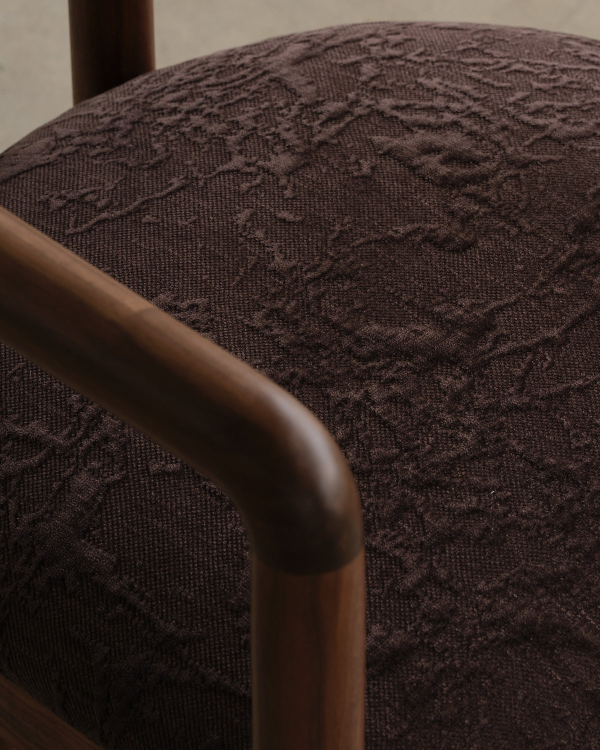 Elio Walnut Carob Dining Chair