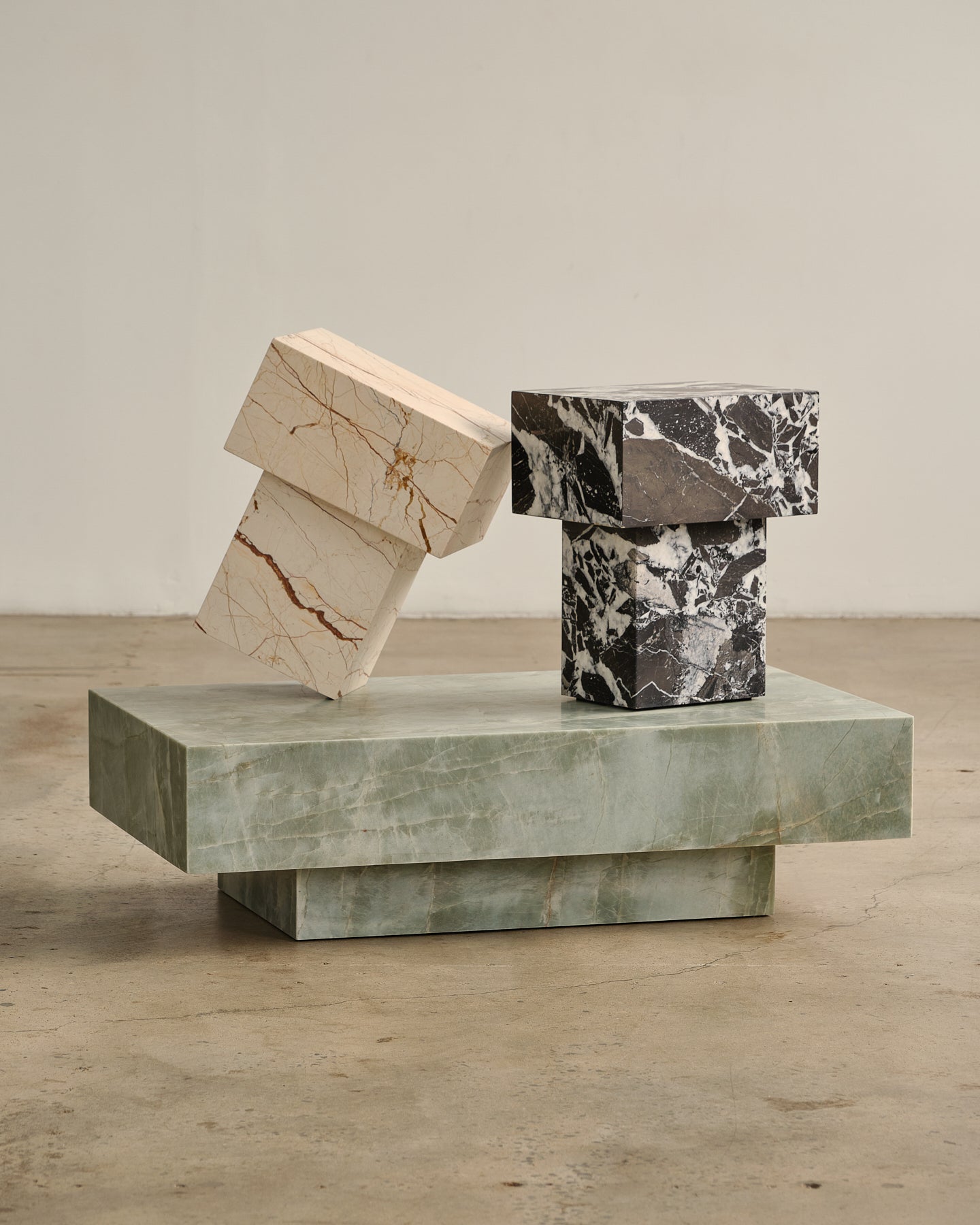 Butter Side Table Honeycomb Side Table