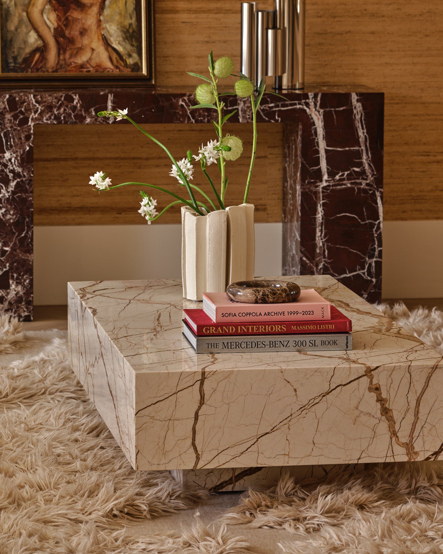 Butter Honeycomb Large Coffee Table Coffee Table