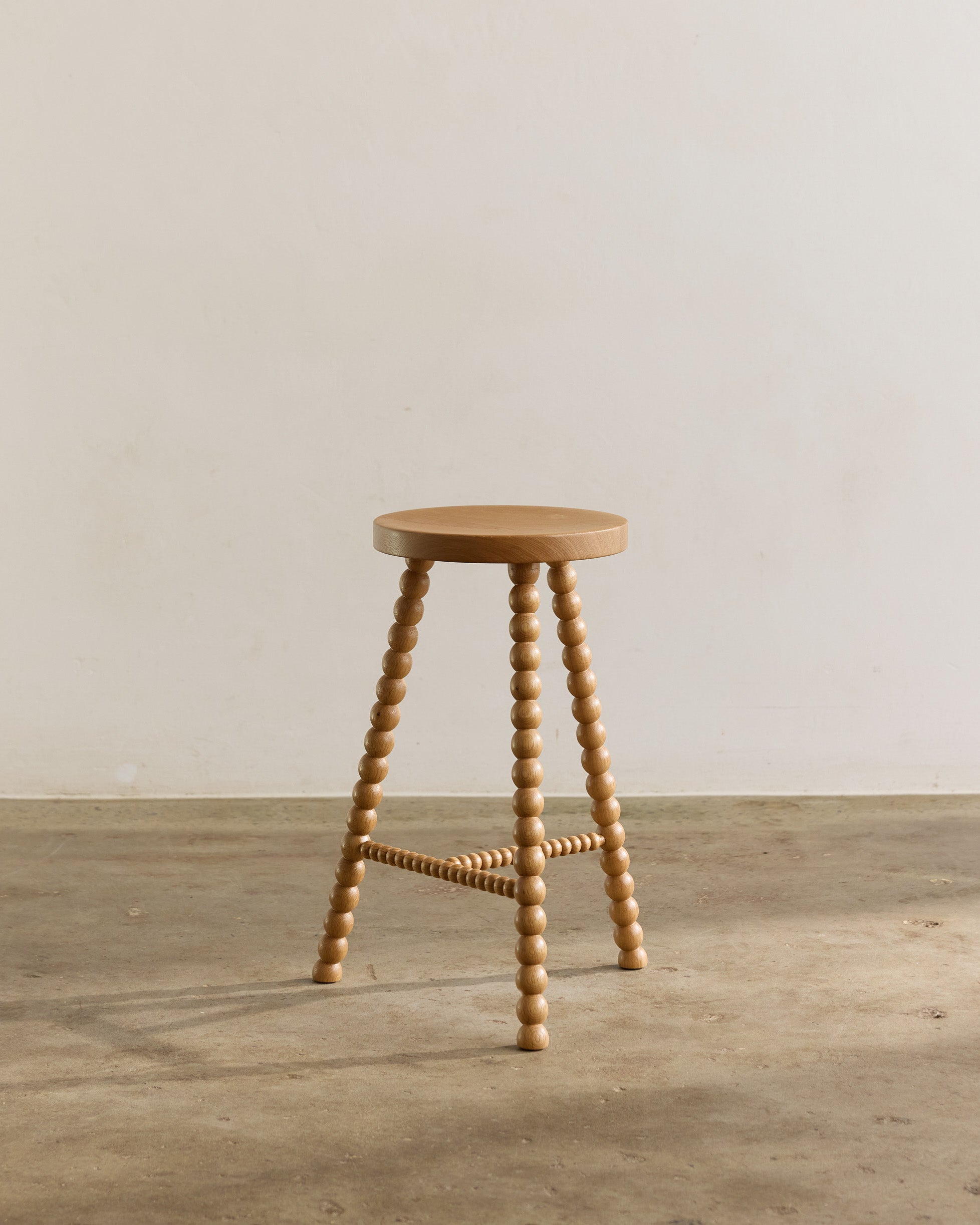 Oak timber bar stool