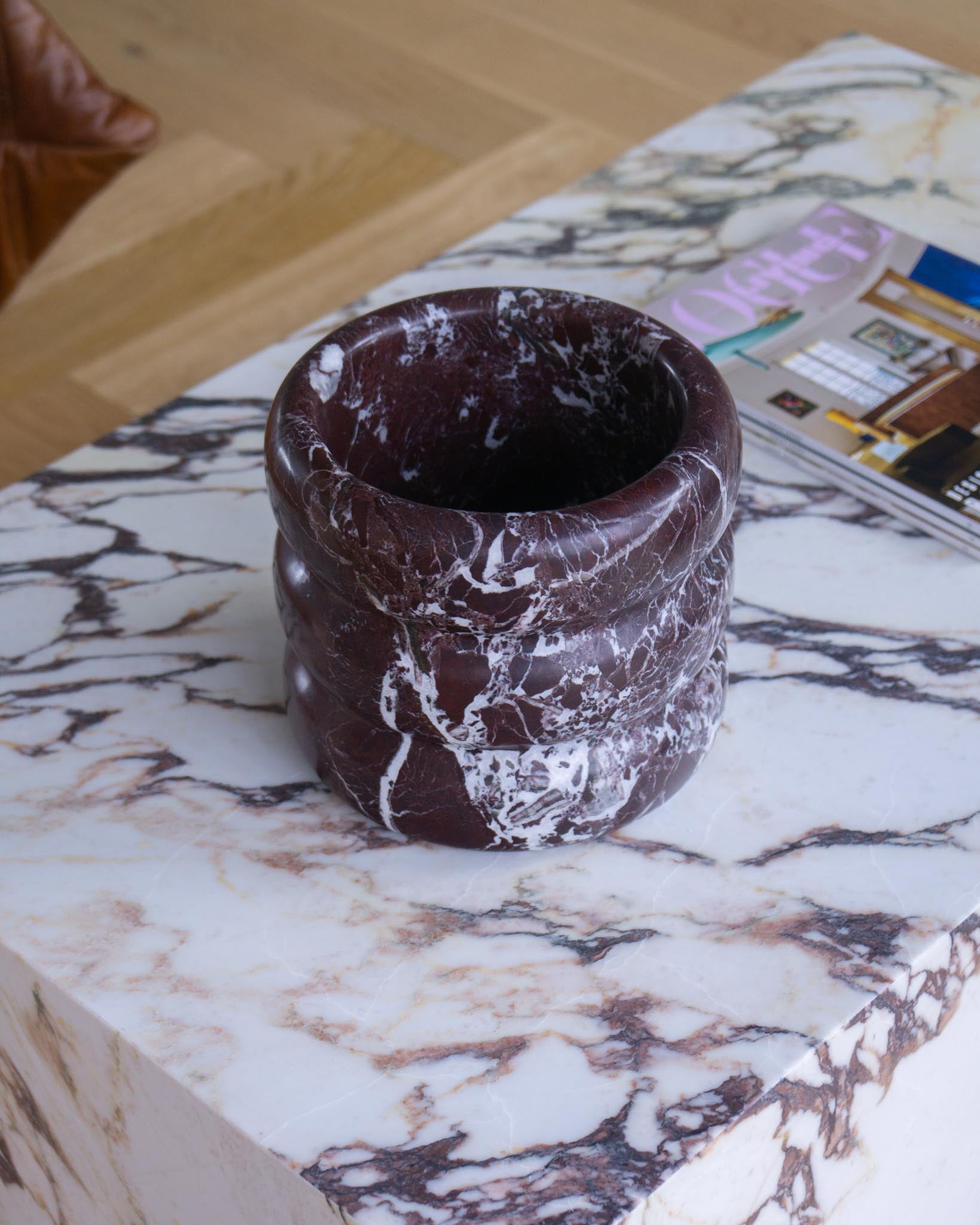 Marble Vase / Cloud Champagne Cooler – Decor | Fleur Studios