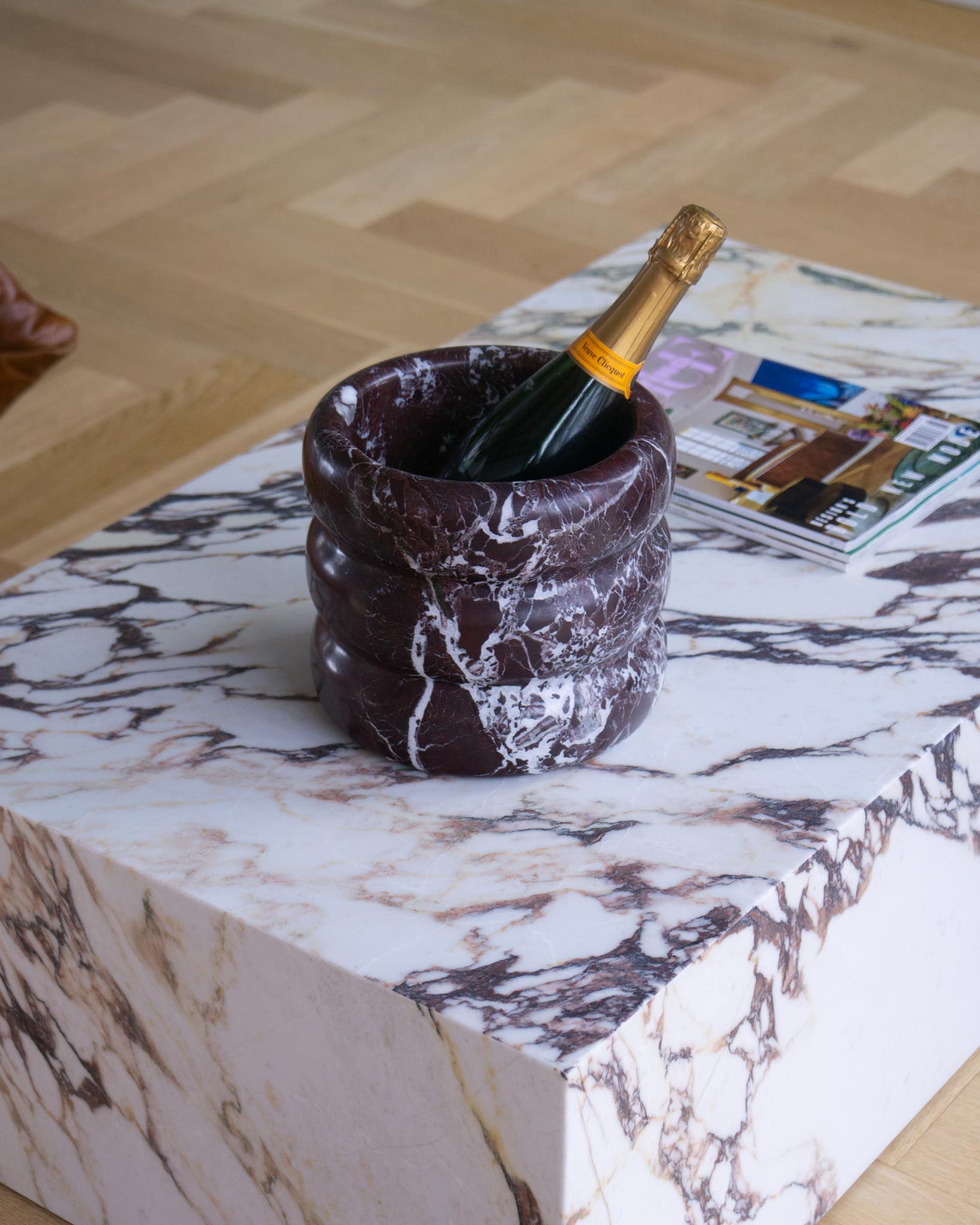 Marble Vase / Cloud Champagne Cooler – Decor | Fleur Studios
