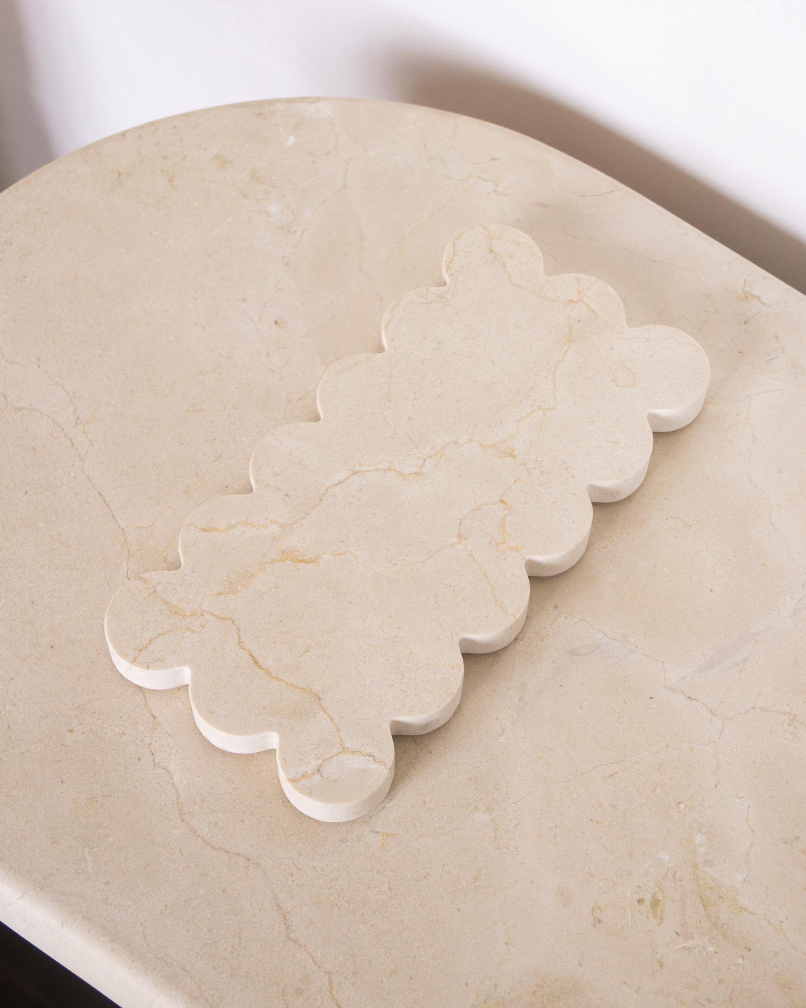 Cloud Plate Crema Marfil - Fleur Studios