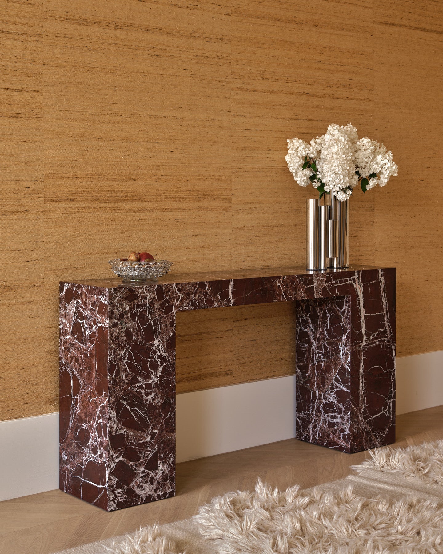 Marble console table