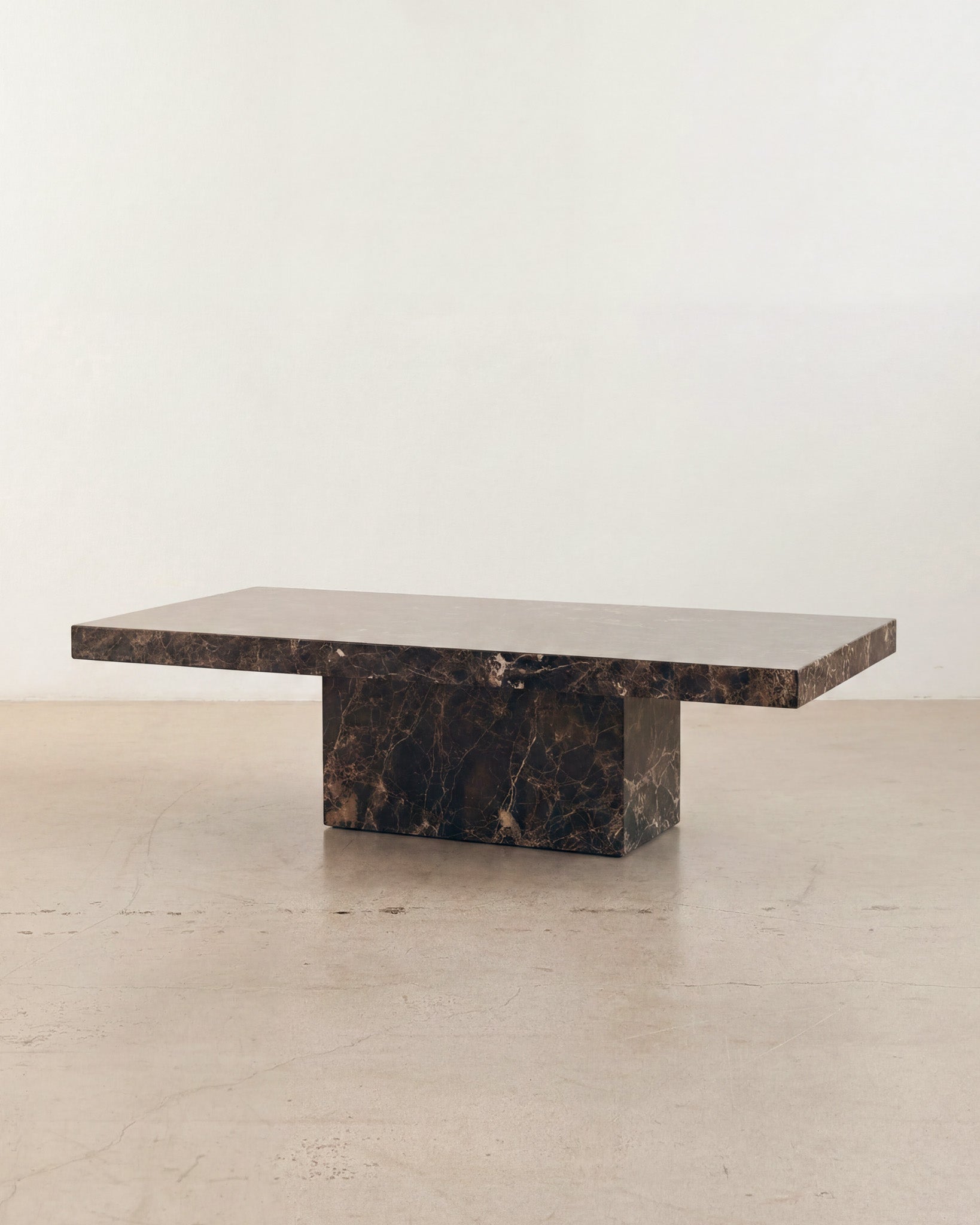 Gino Rectangle Coffee Table Chocolate | by Fleur Studios