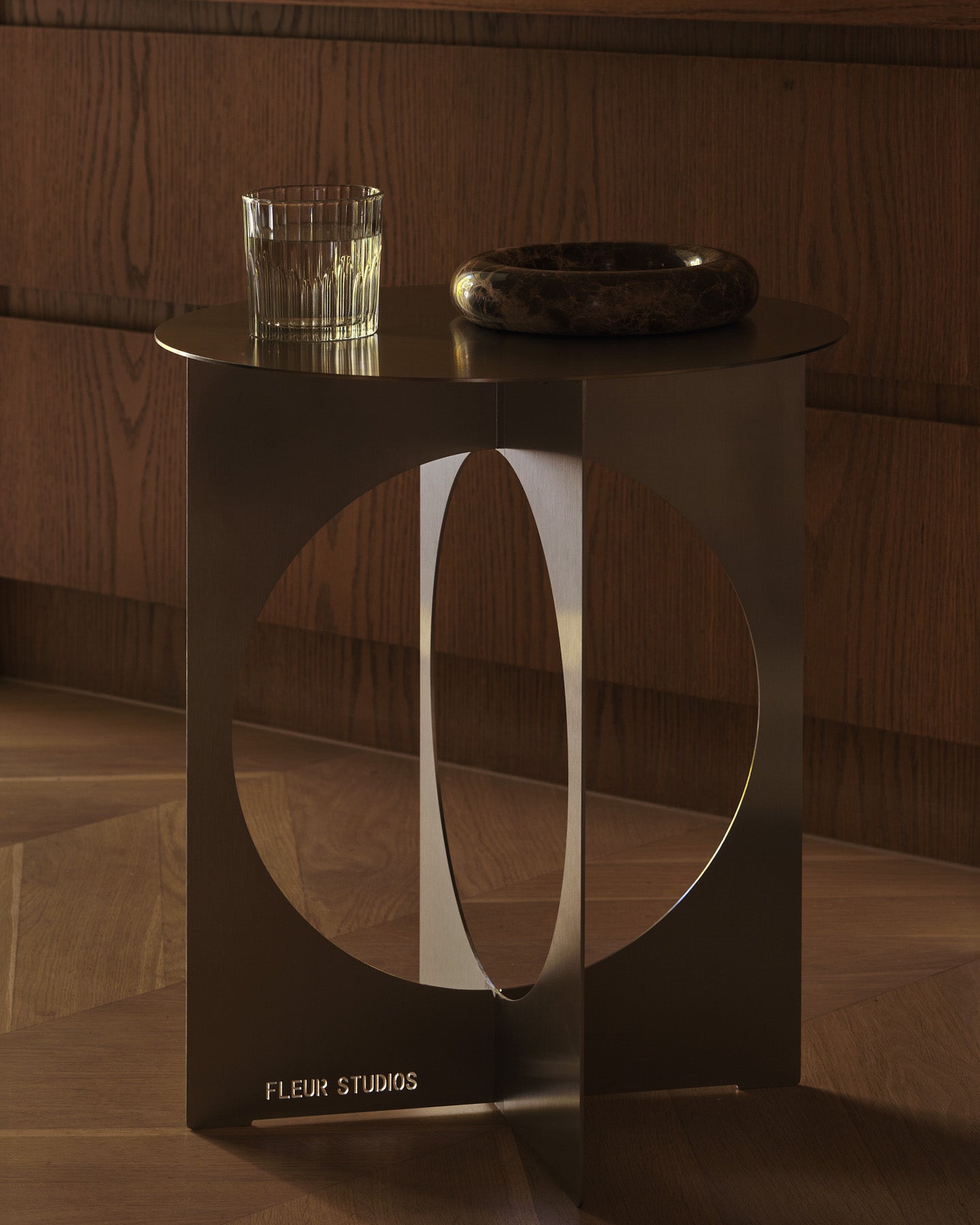 Palermo Stainless Steel Side Table Side Table