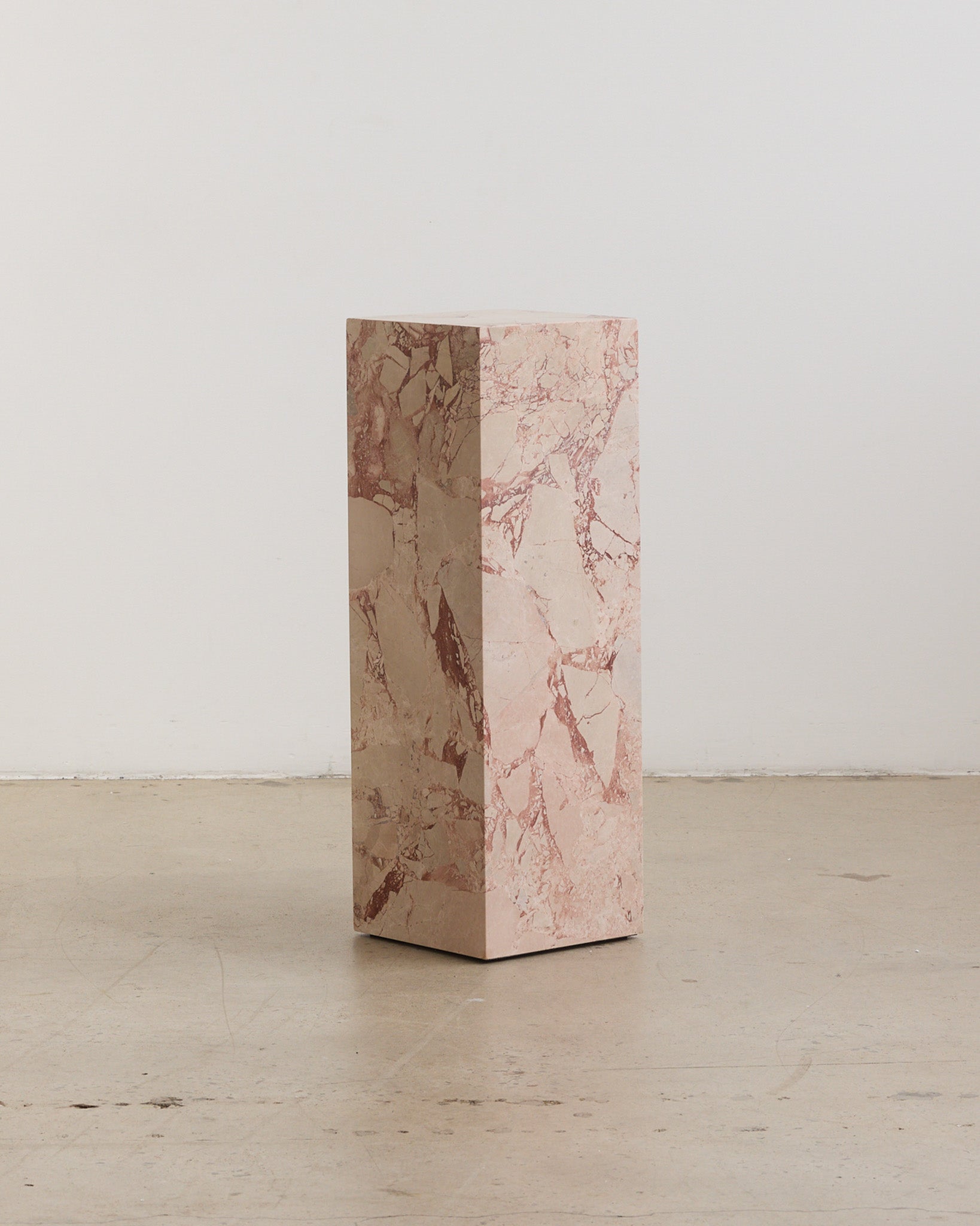 Plinth Tall Desert Rose Side Table