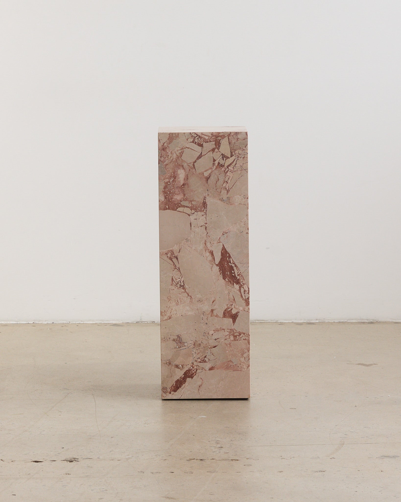 Plinth Tall Desert Rose Side Table