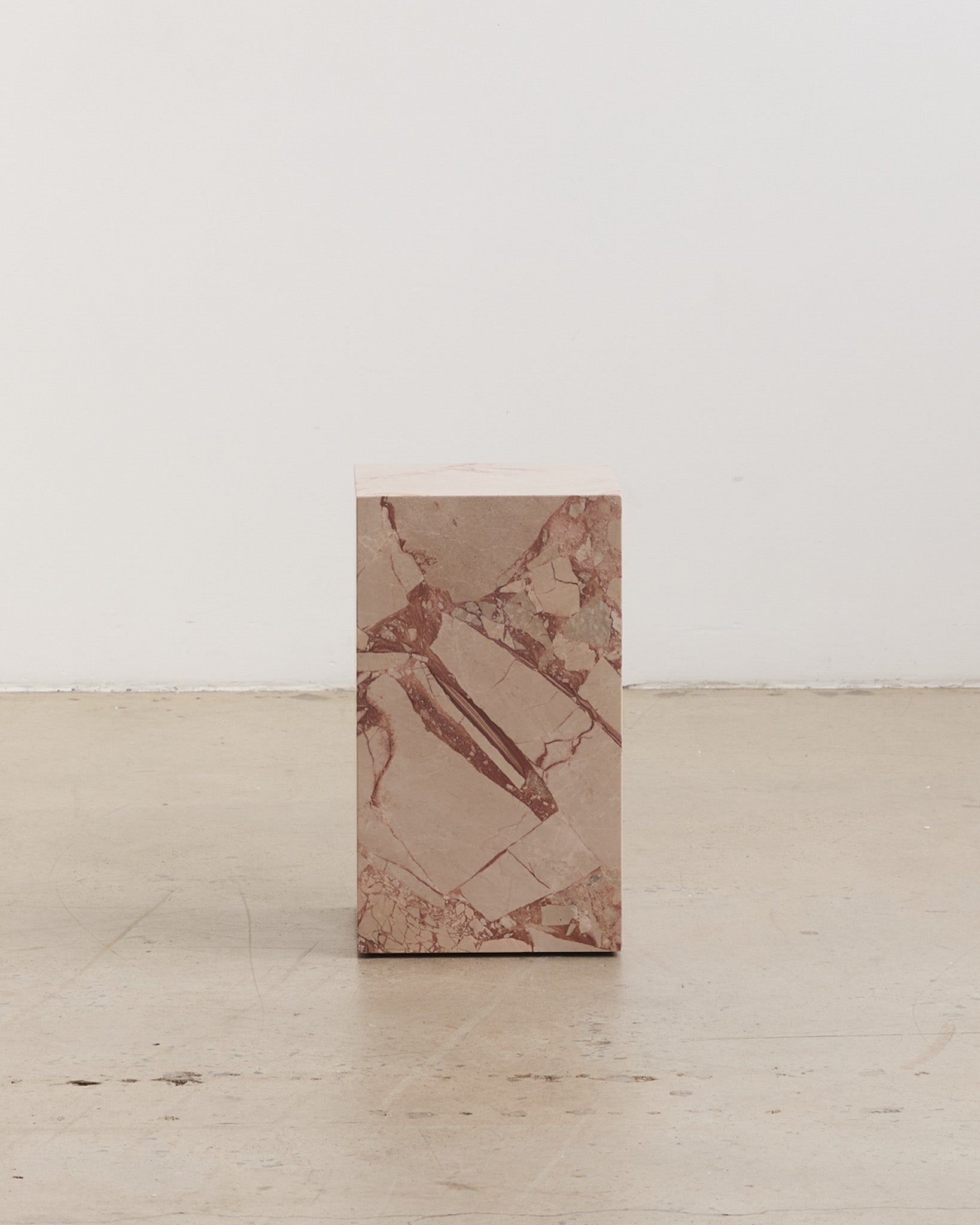 Plinth Small Desert Rose Side Table