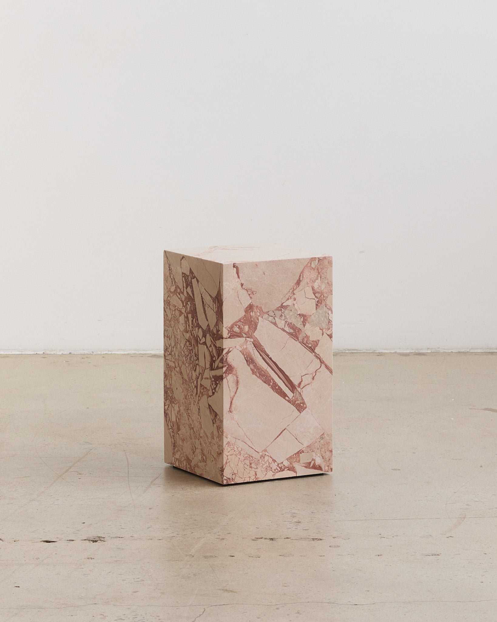 Plinth Small Desert Rose Side Table