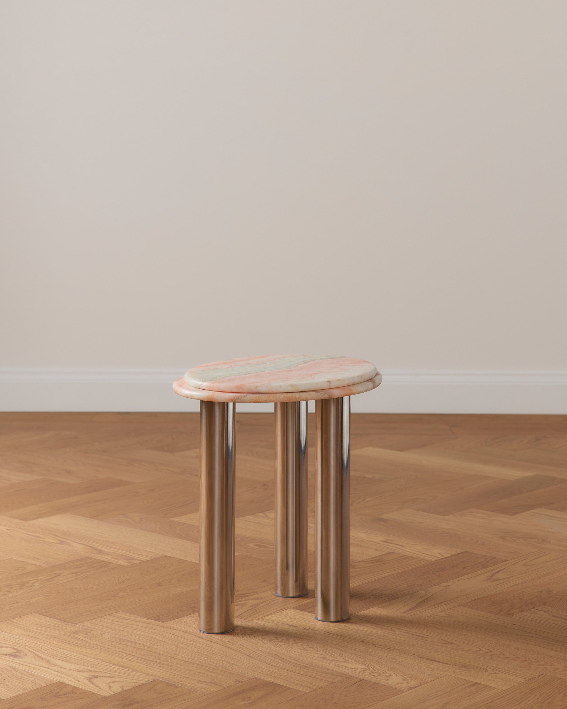 Paradiso Rainbow Onyx Side Table Side Table