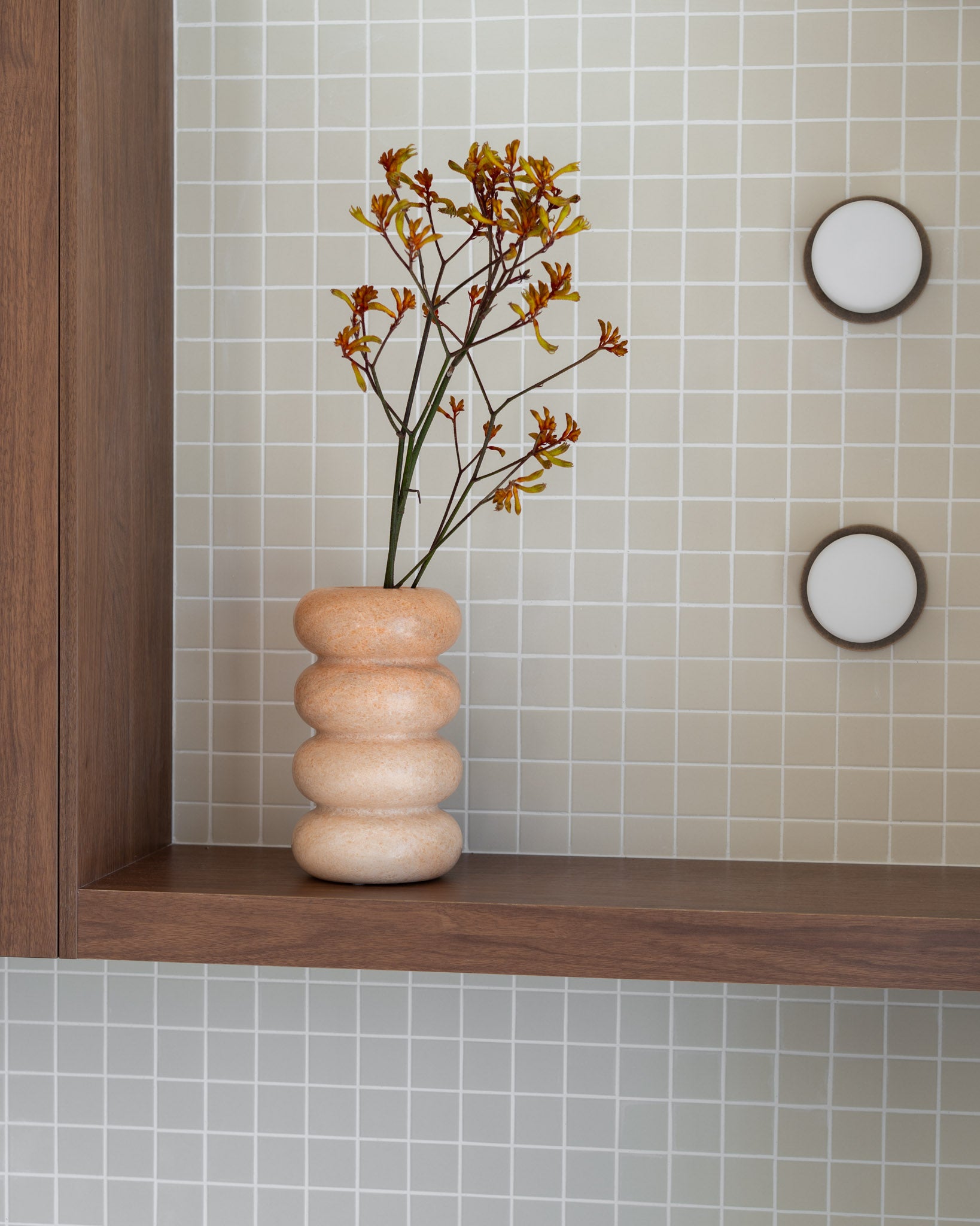 Cloud Vase Large Sunset Onyx