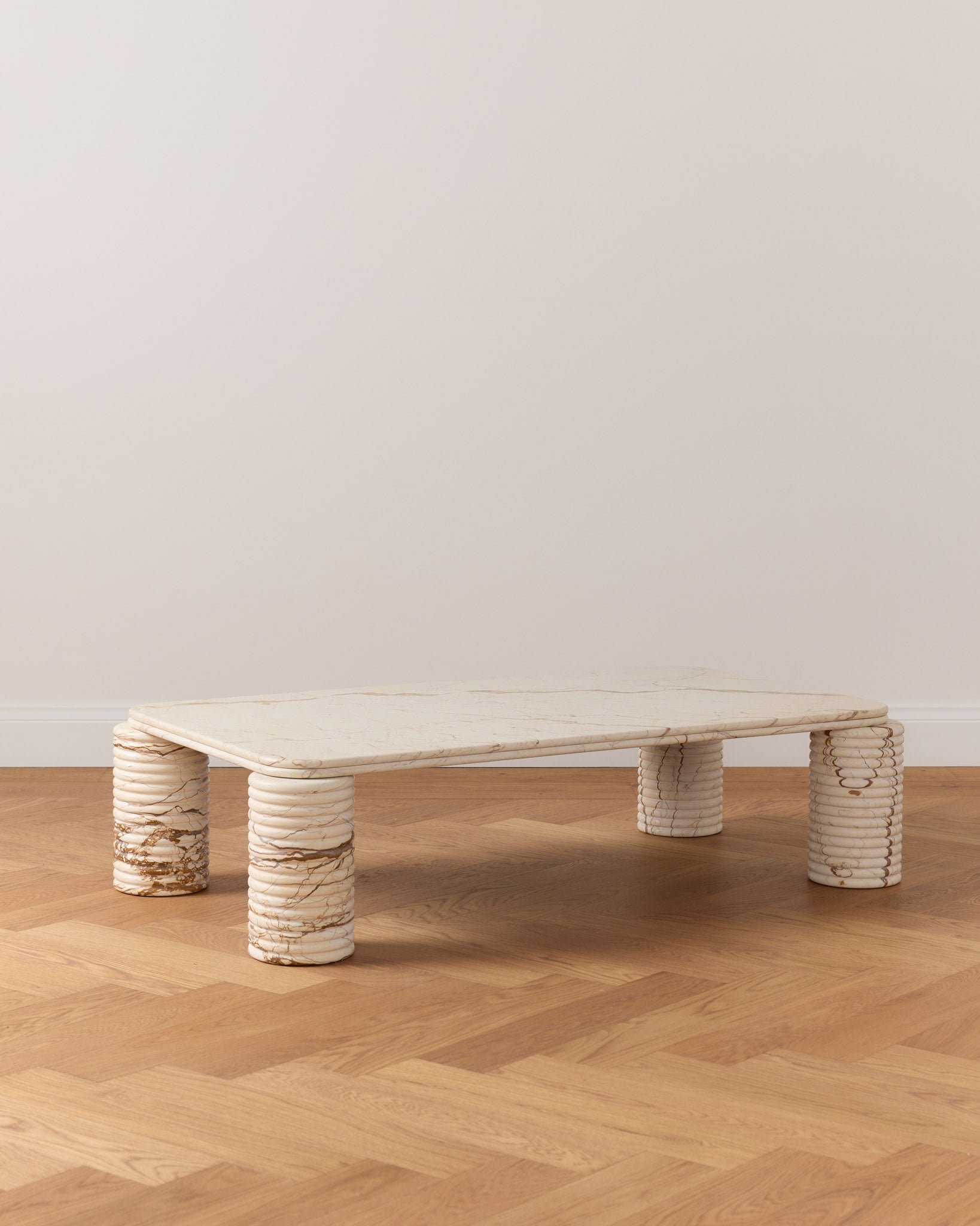 Nervado Large Rectangle Coffee Table Honeycomb