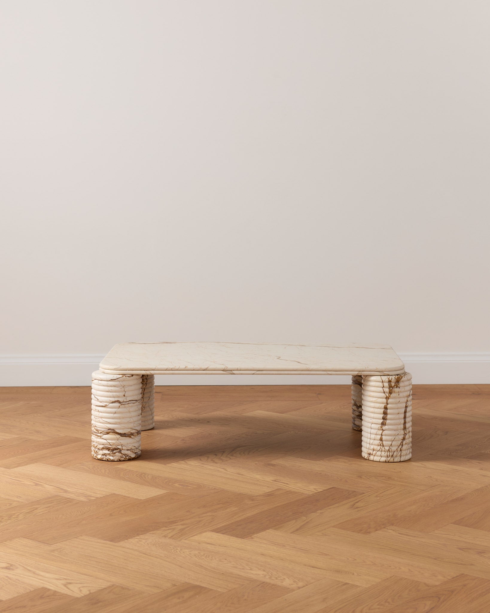 Nervado Medium Rectangle Coffee Table Honeycomb