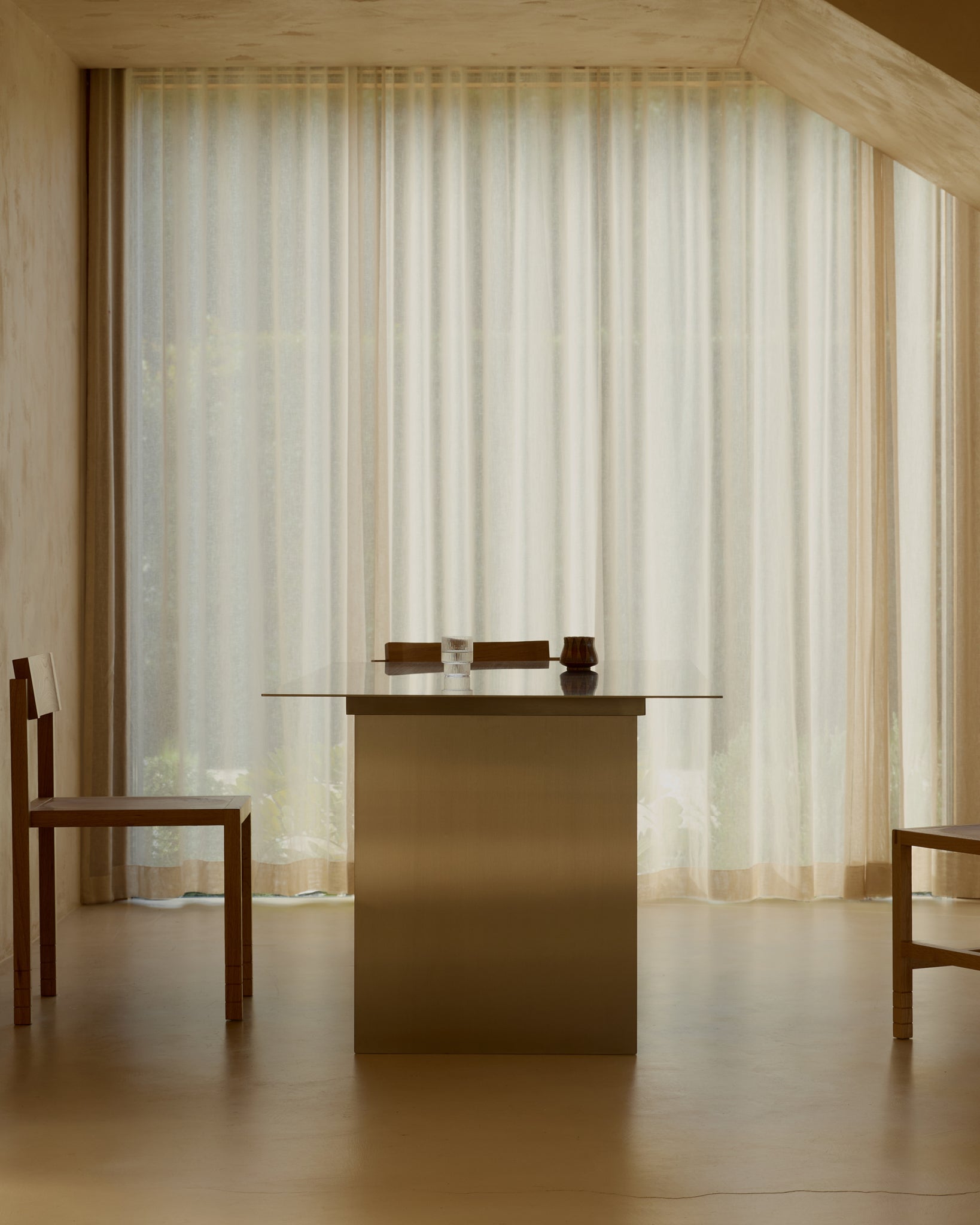 Onda Stainless Steel 280 Dining Table