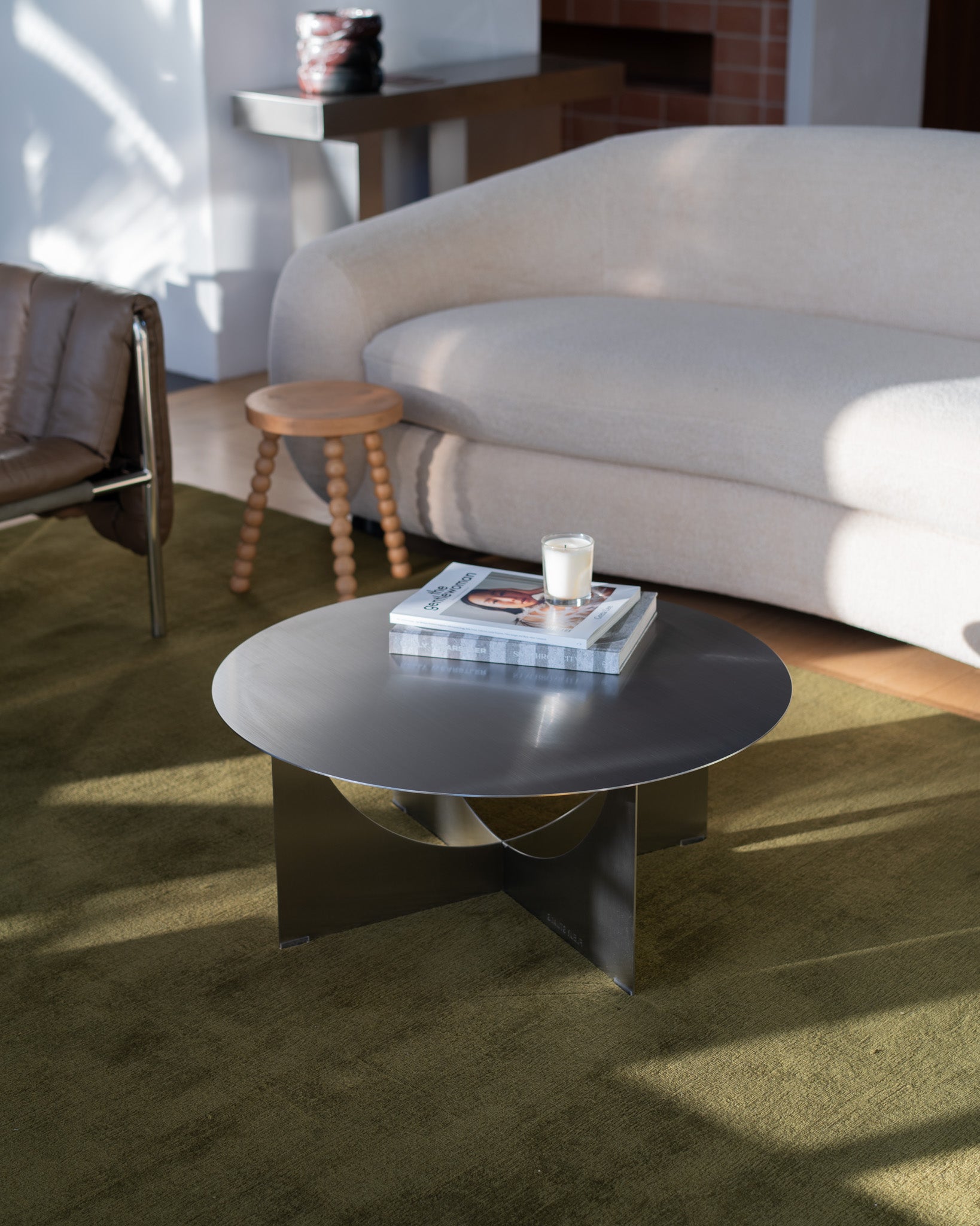 Palermo Stainless Steel Coffee Table