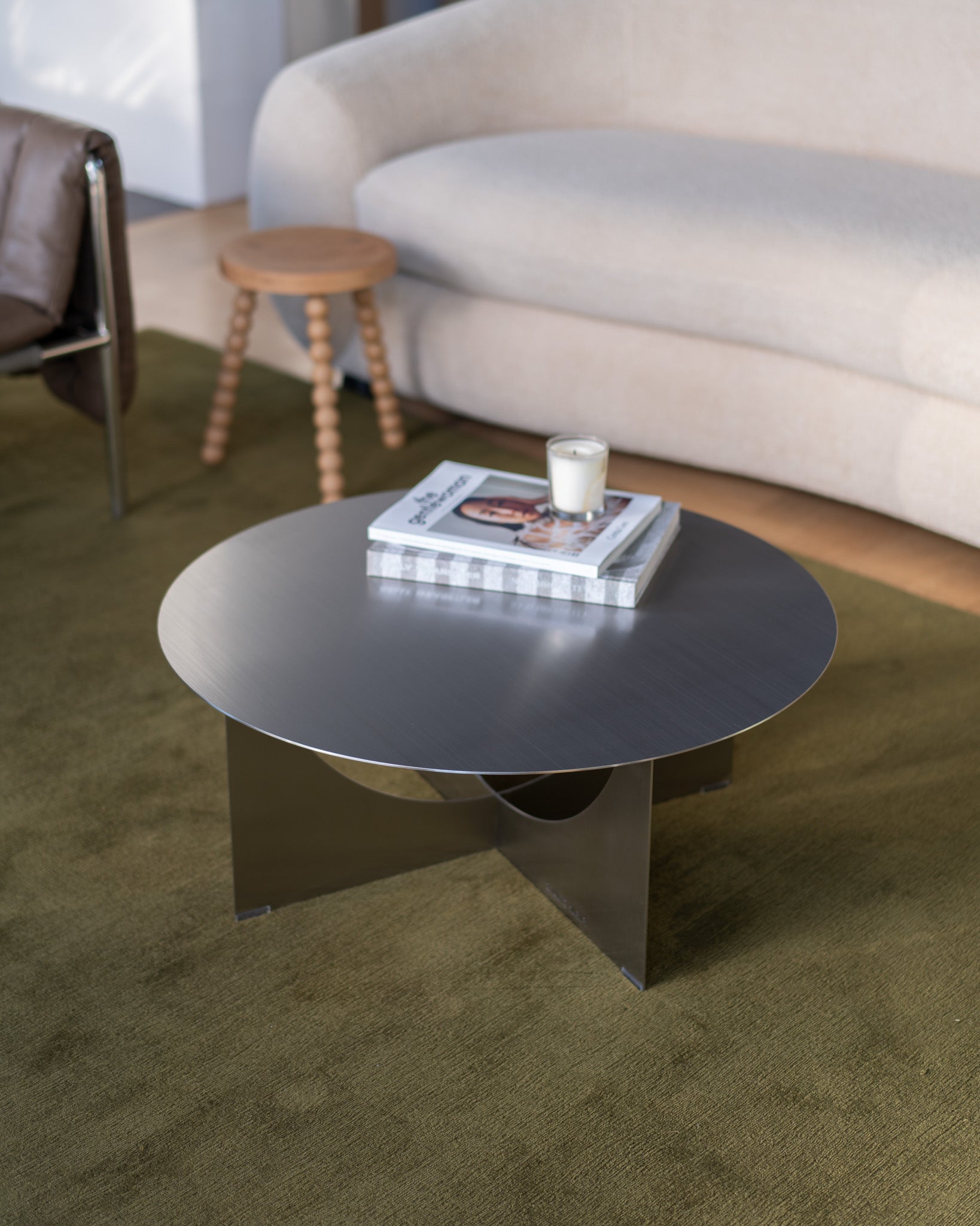 Palermo Stainless Steel Coffee Table