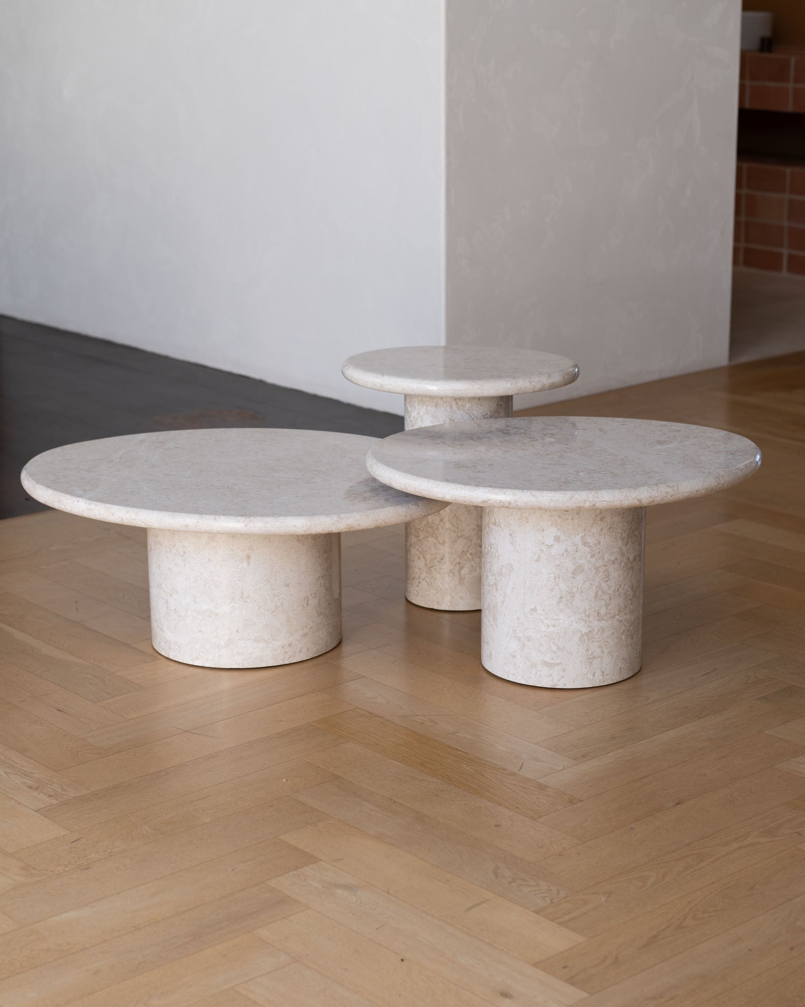 Wabi Crema Coffee Table Pair