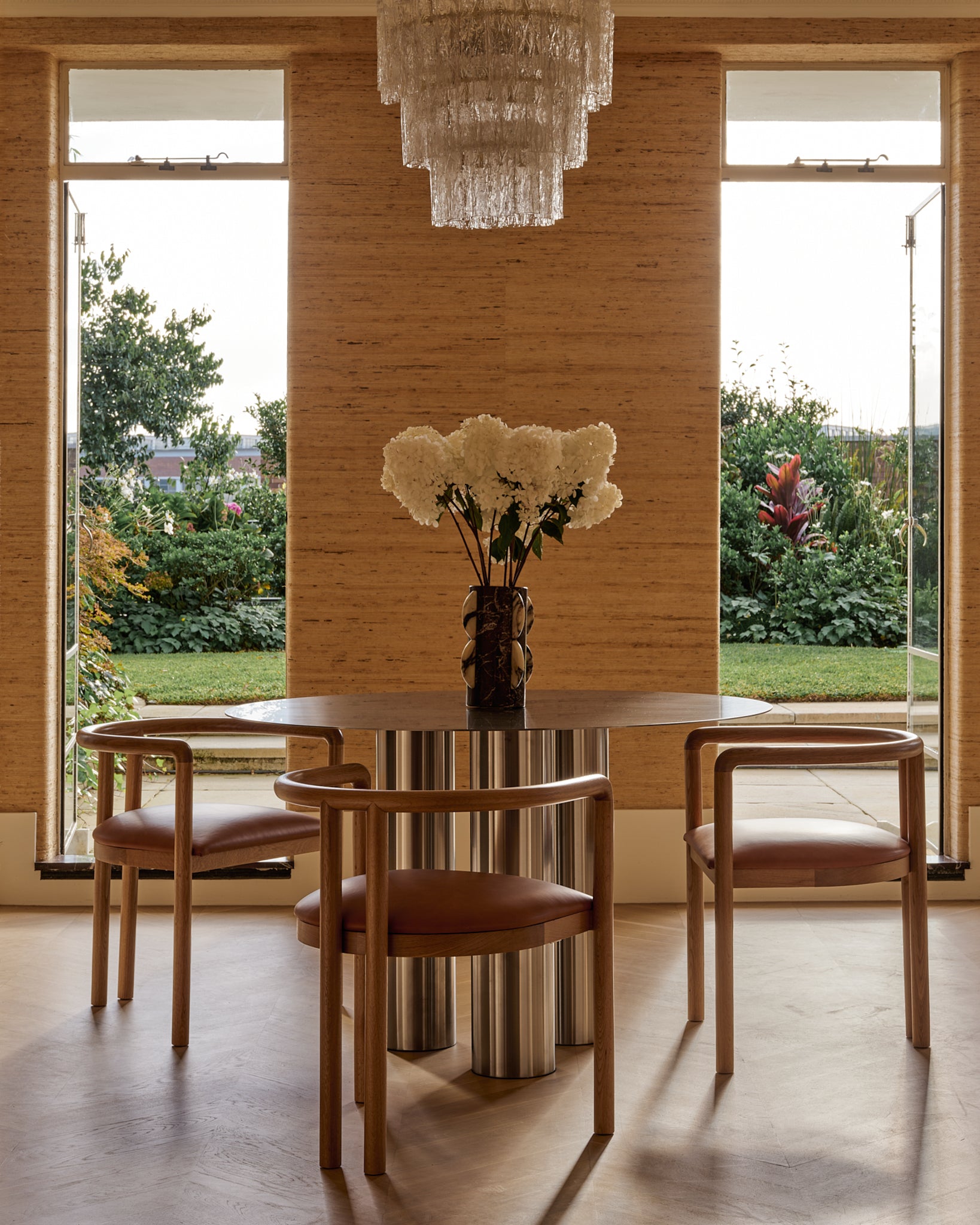 Elio Caramel Oak Dining Chair Chair