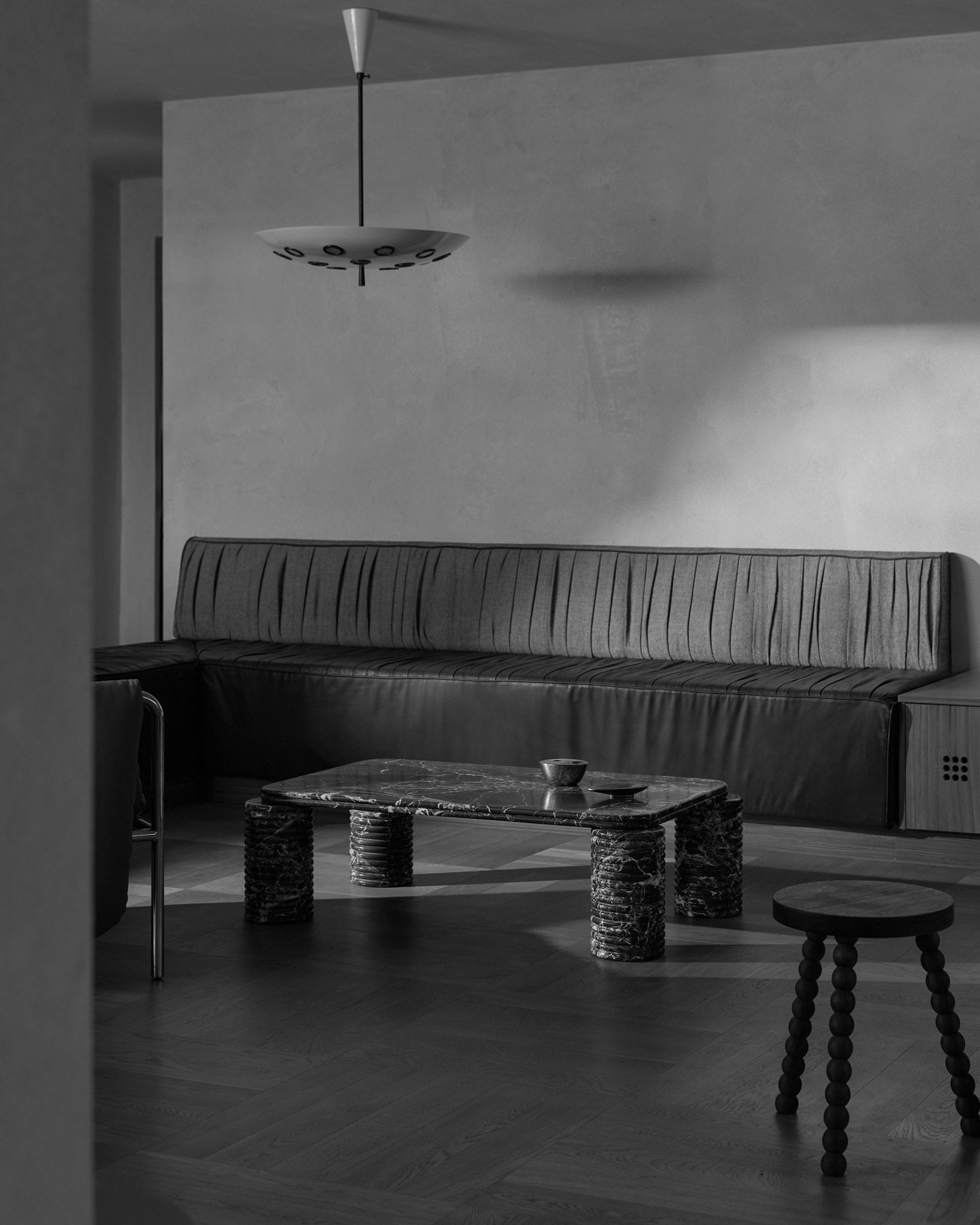 Nervado Medium Rectangle Coffee Table Honeycomb