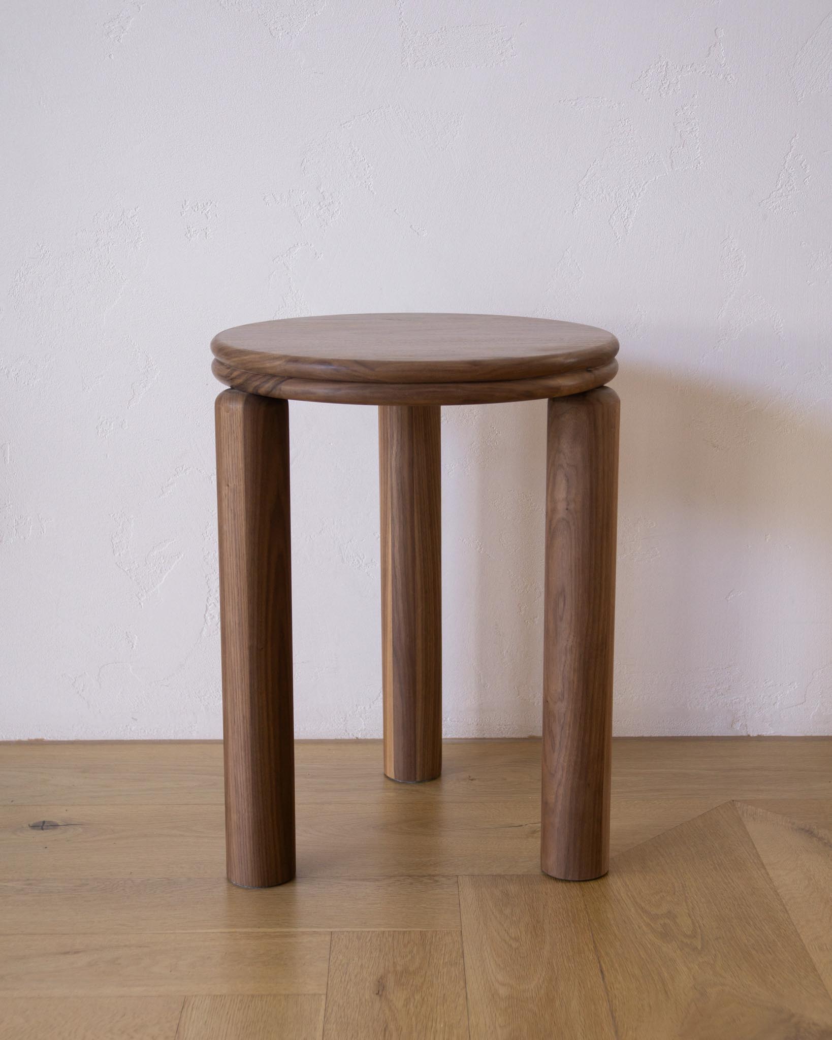 Bombola Walnut Side Table - Fleur Studios