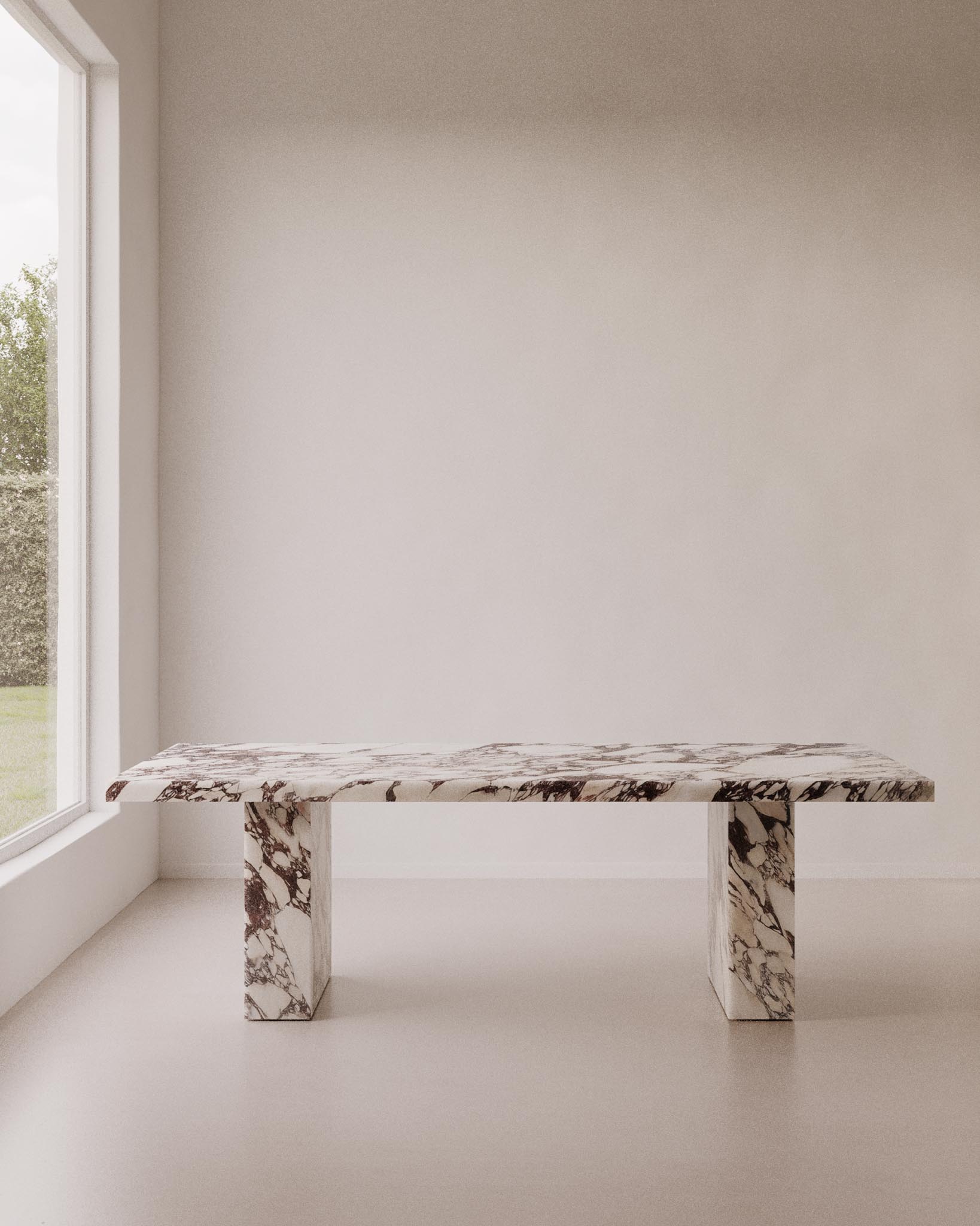 Classic Calacatta Viola Dining Table - Fleur Studios
