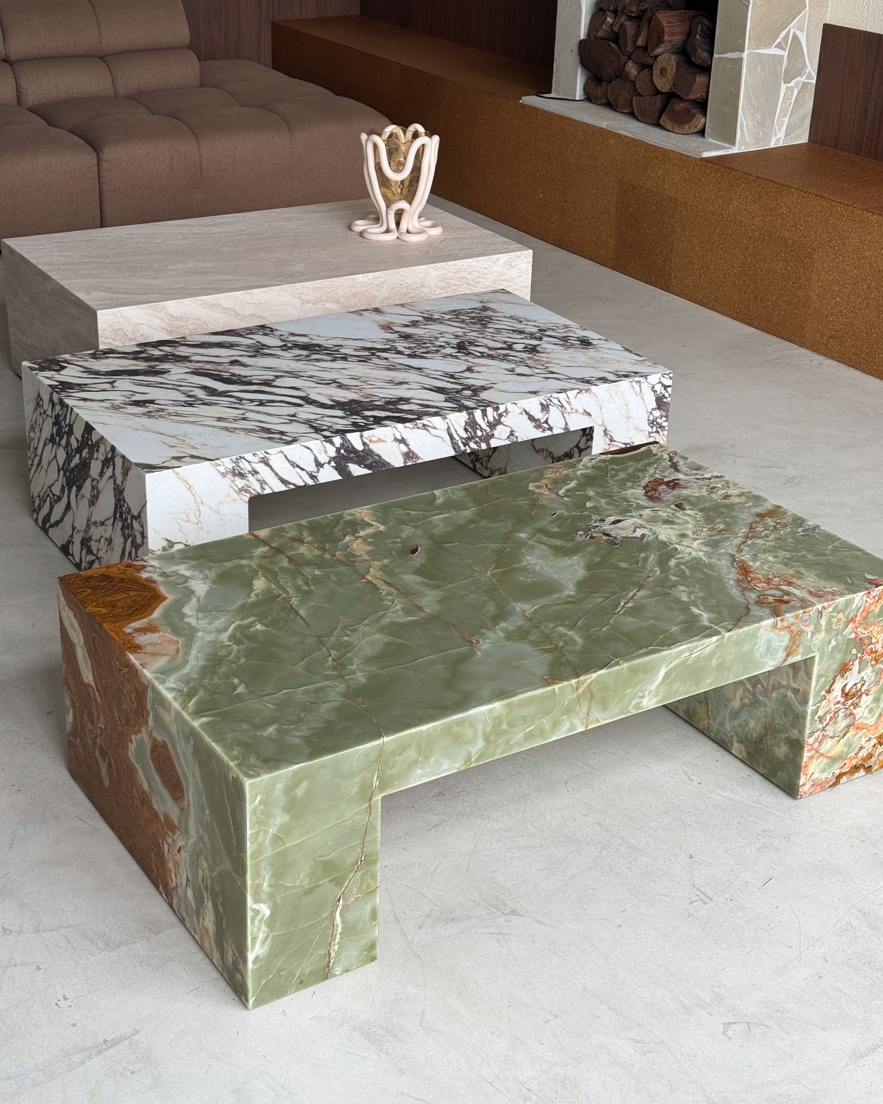 Cookie Abstract Green Onyx - Fleur Studios