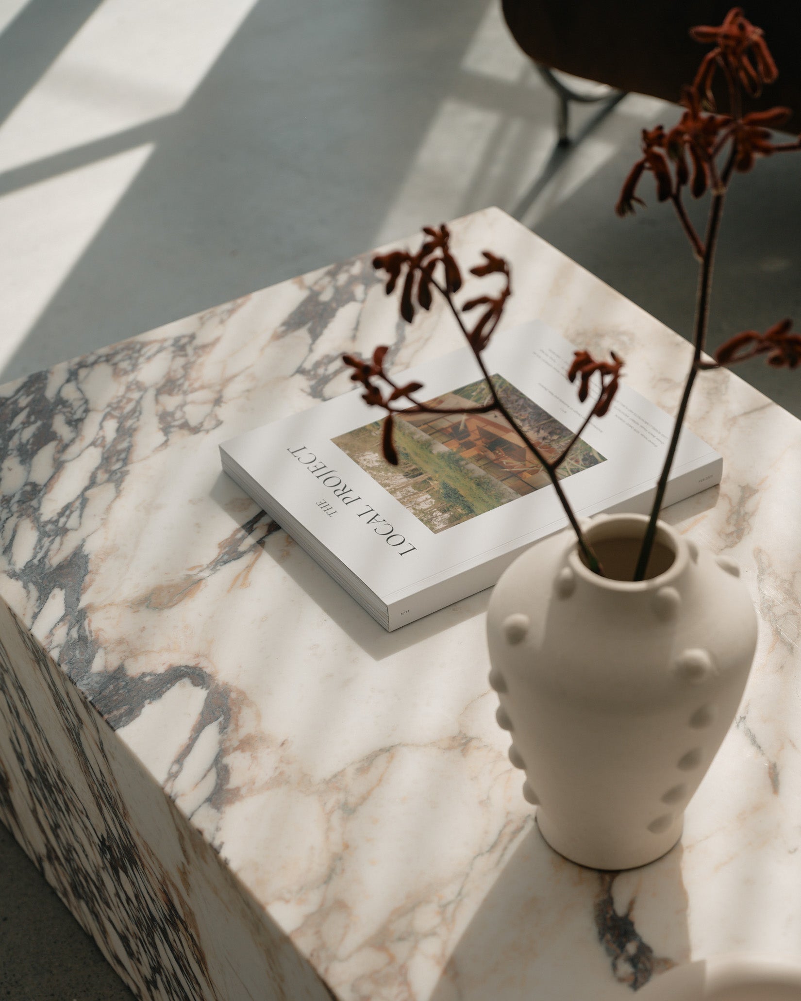 Plinth Coffee Table Calacatta Viola