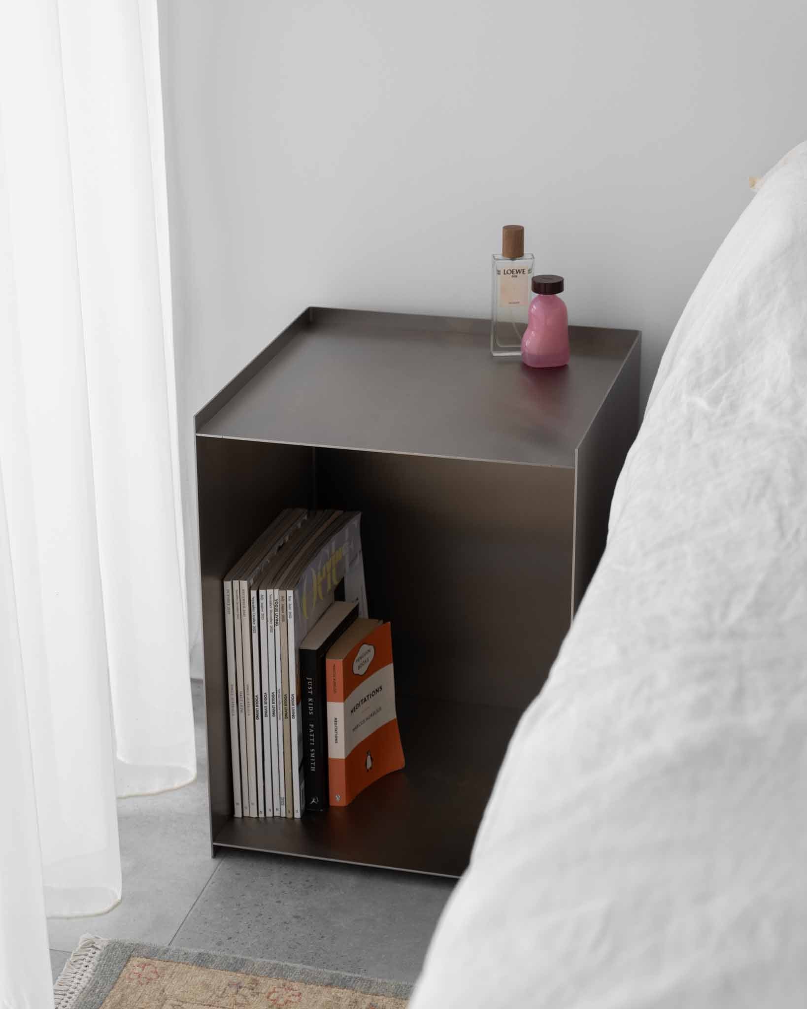 Milano Stainless Steel Side Table Side Table