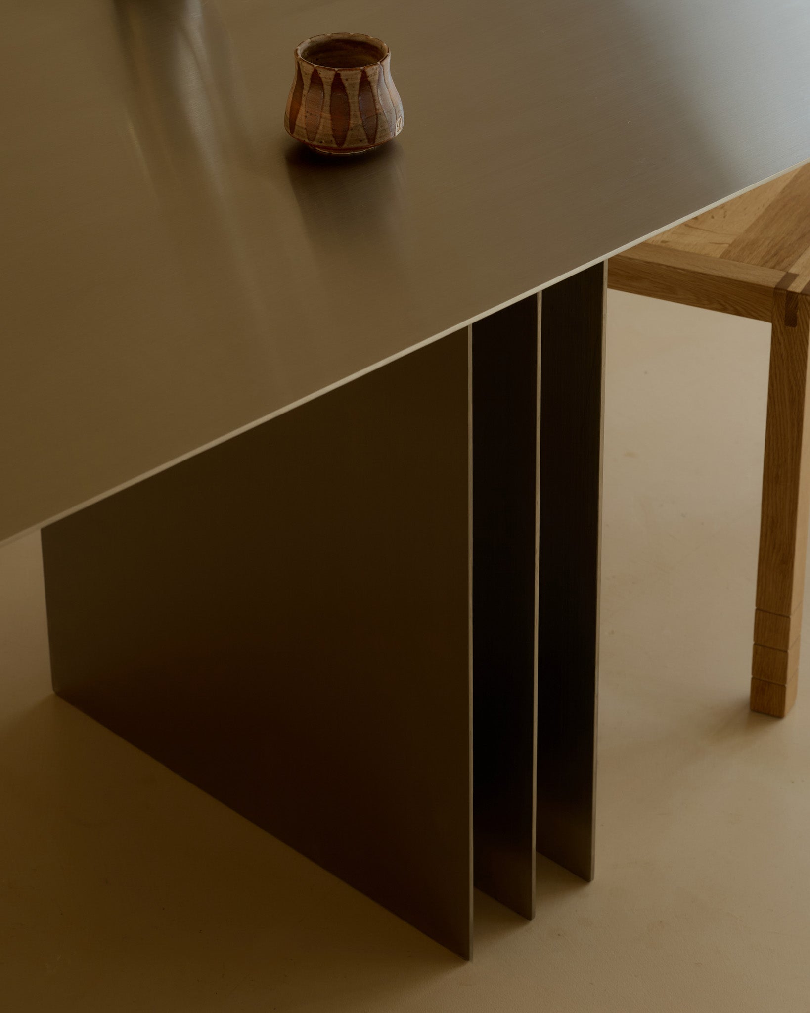 Onda Stainless Steel 280 Dining Table