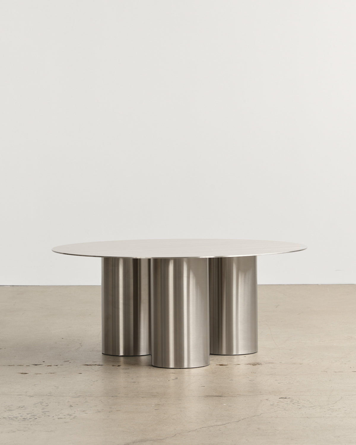 Oslo Stainless Steel Medium Coffee Table