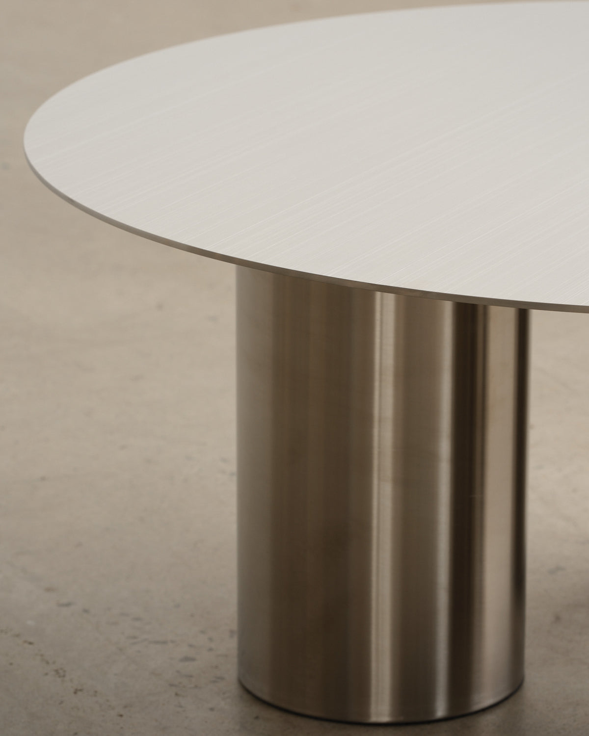 Oslo Stainless Steel Medium Coffee Table