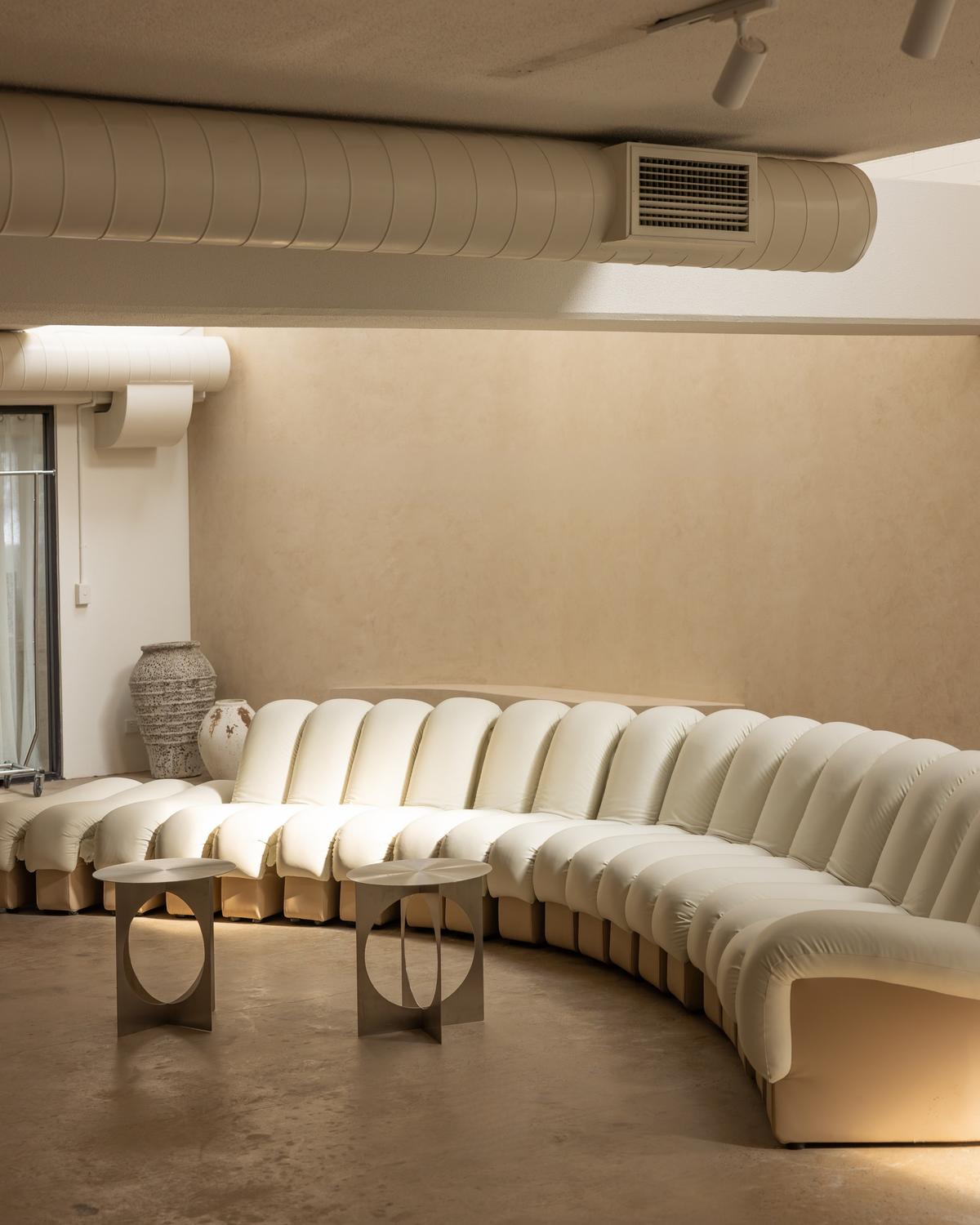 Palermo side tables styled in a living room