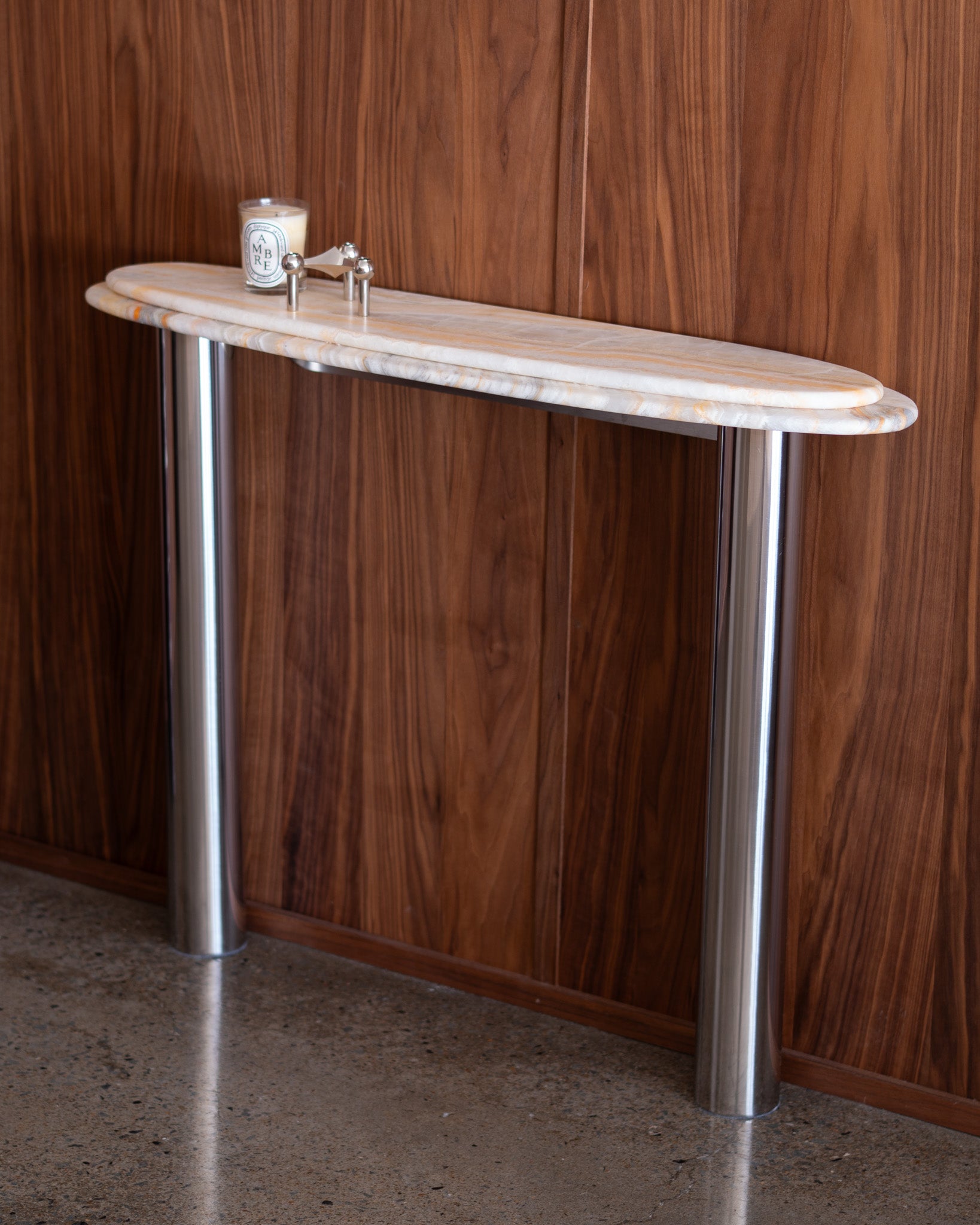 Paradiso Rainbow Onyx Small Console Console Table