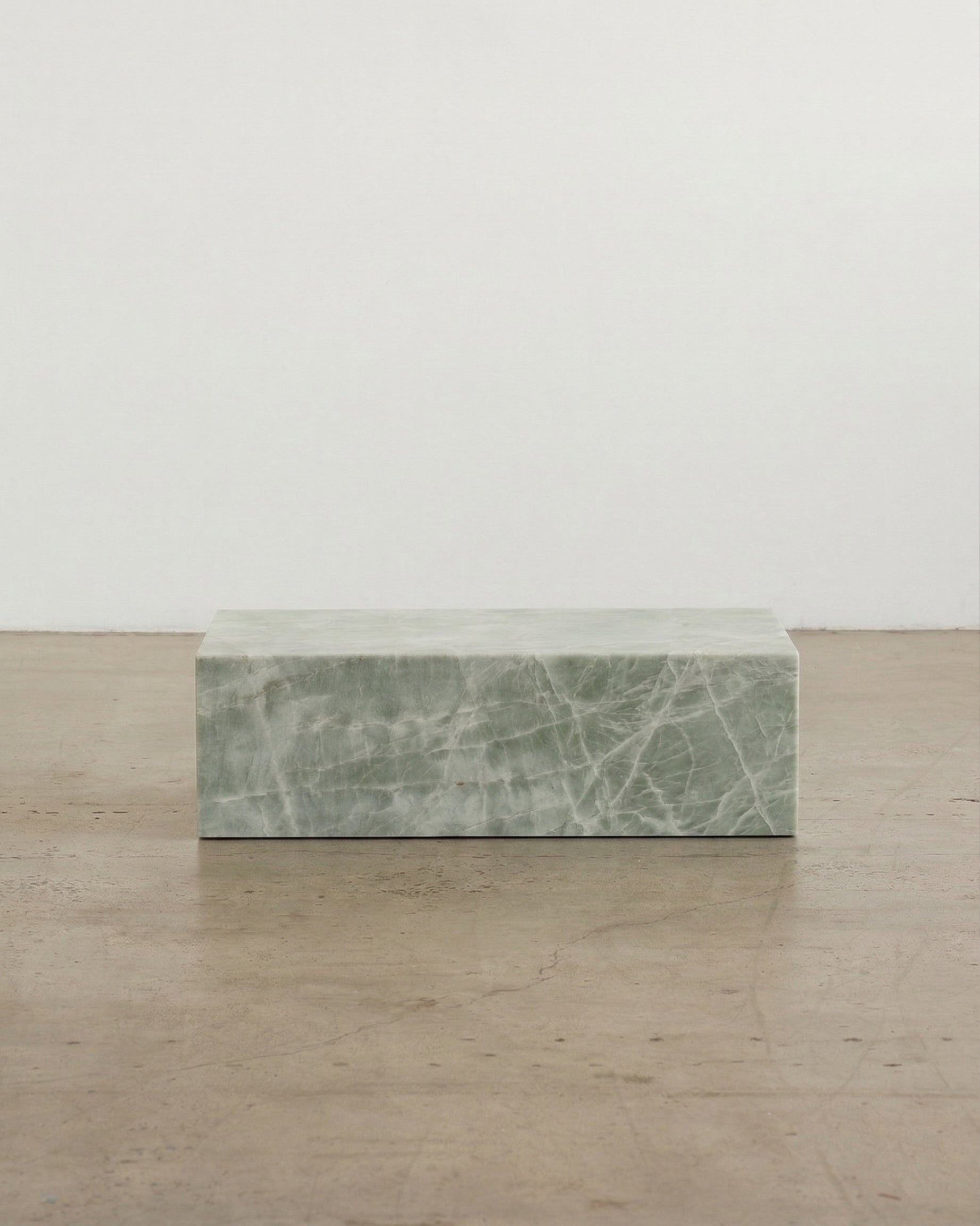 Plinth Coffee Table Esmeralda Quartzite