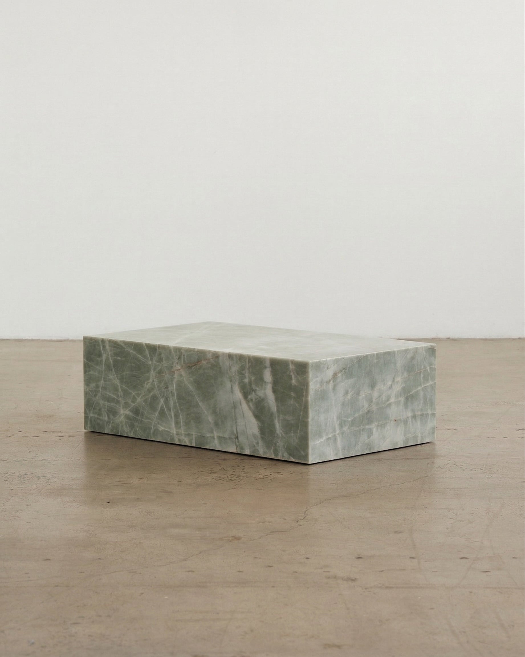 Plinth Coffee Table Esmeralda Quartzite
